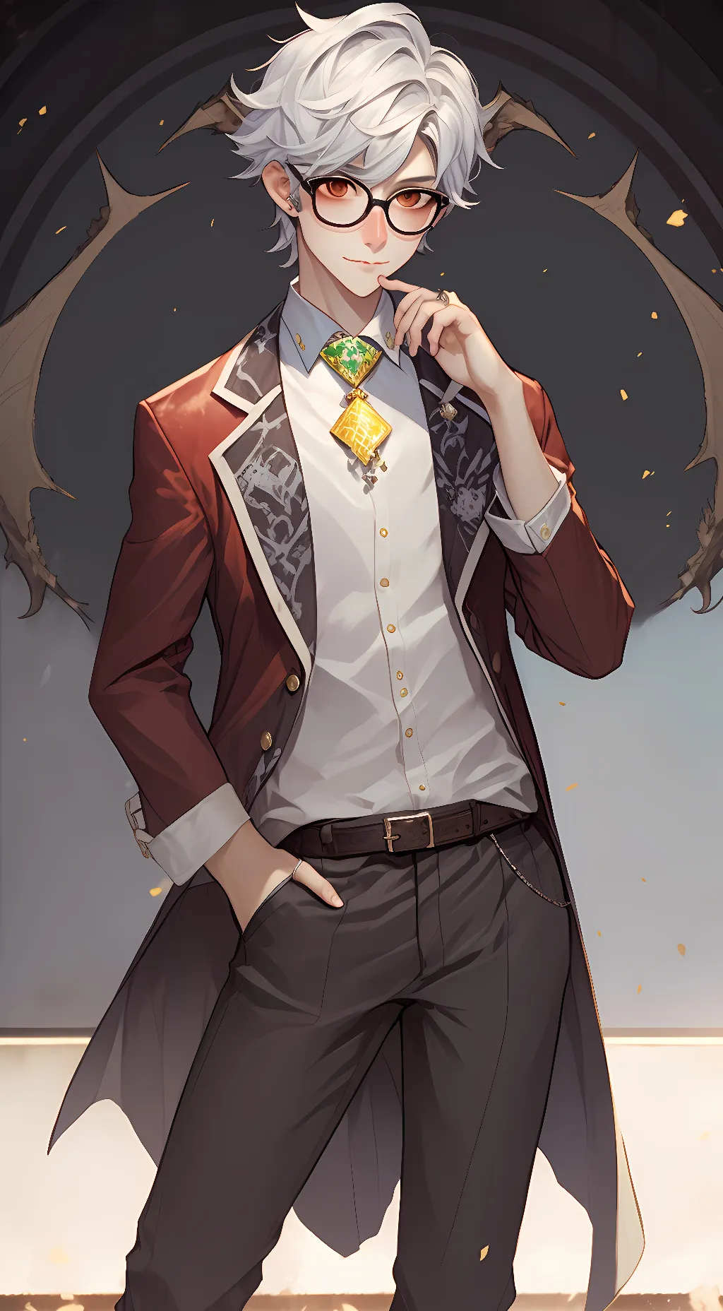 ai character: charlie background