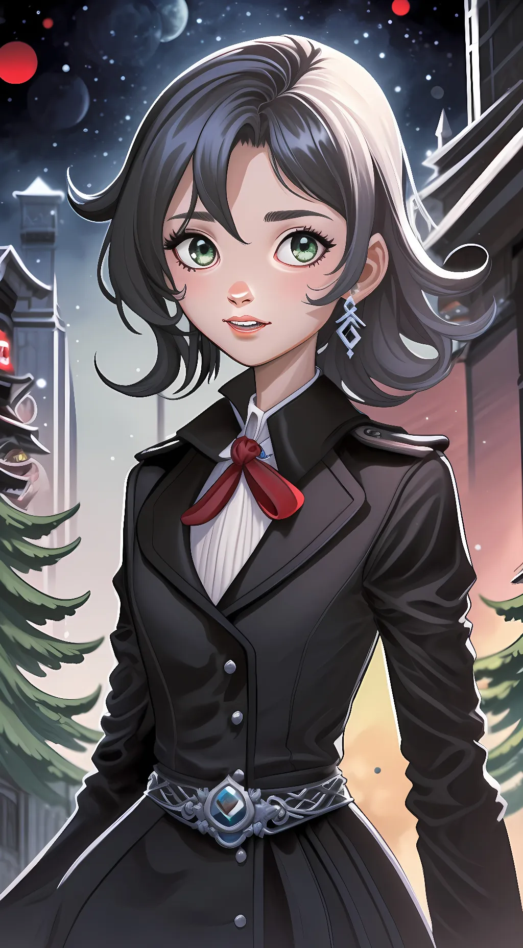 ai character: Izabel Mata Moore background