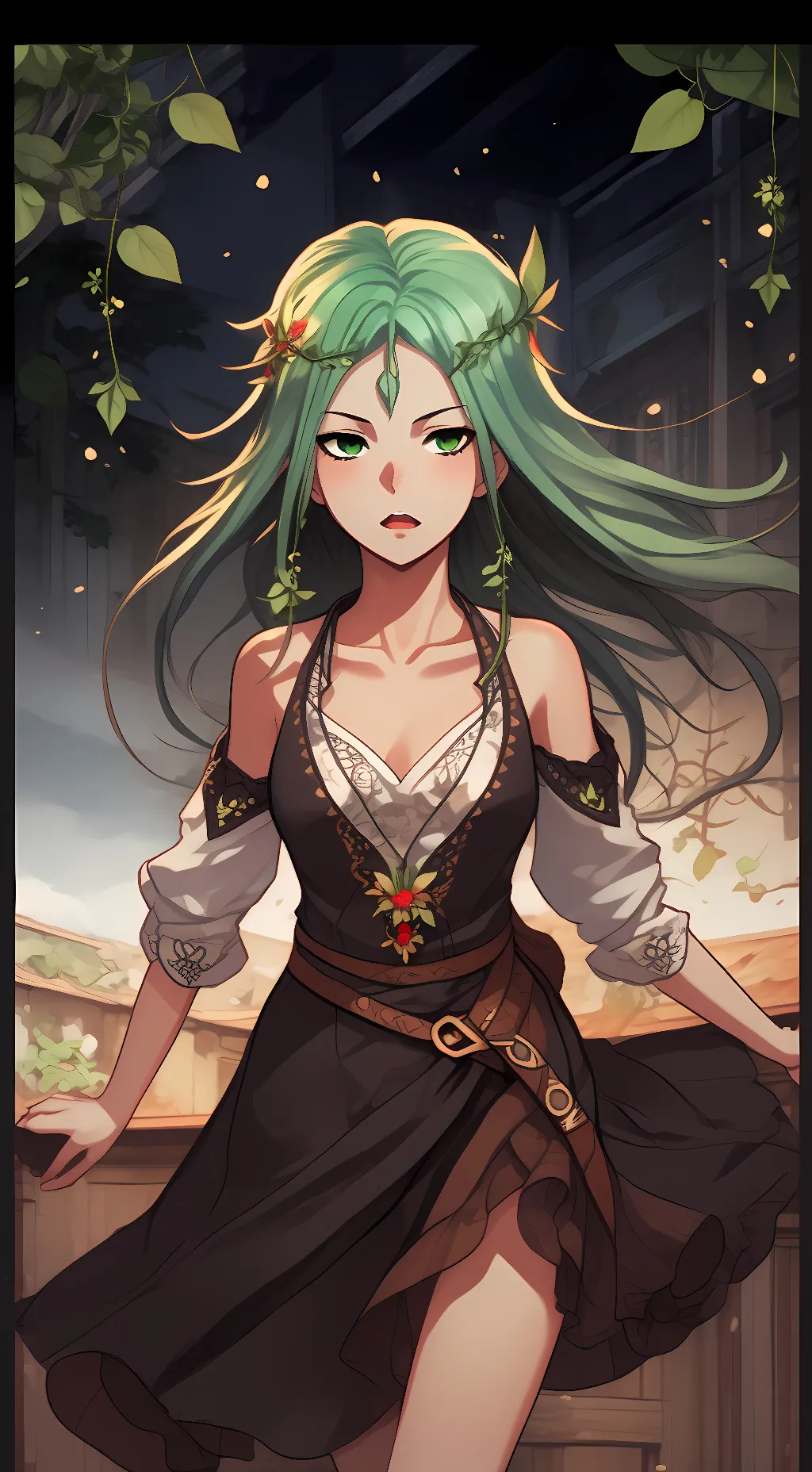 ai character: Ibara Shiozaki background