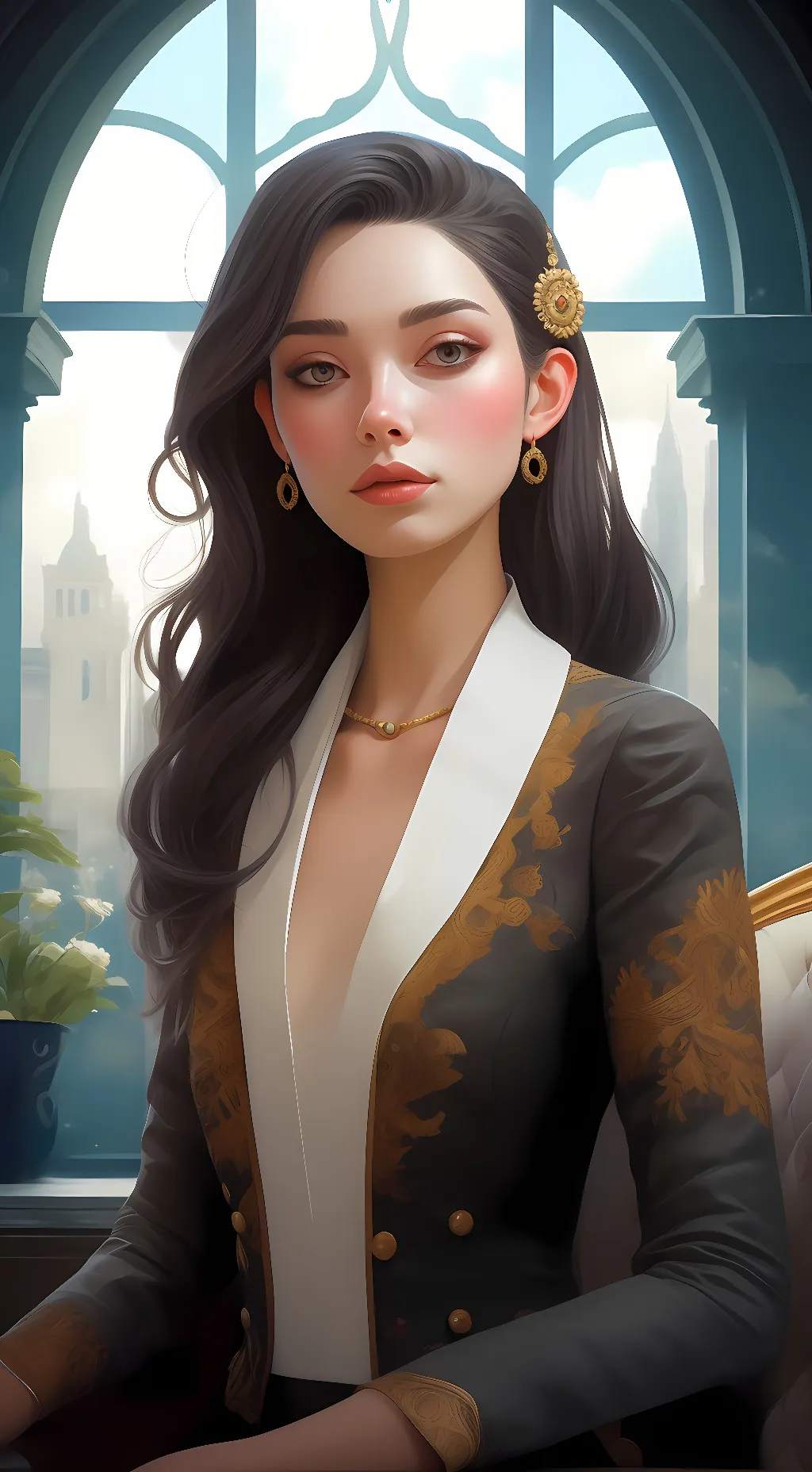 ai character: Abigail  background