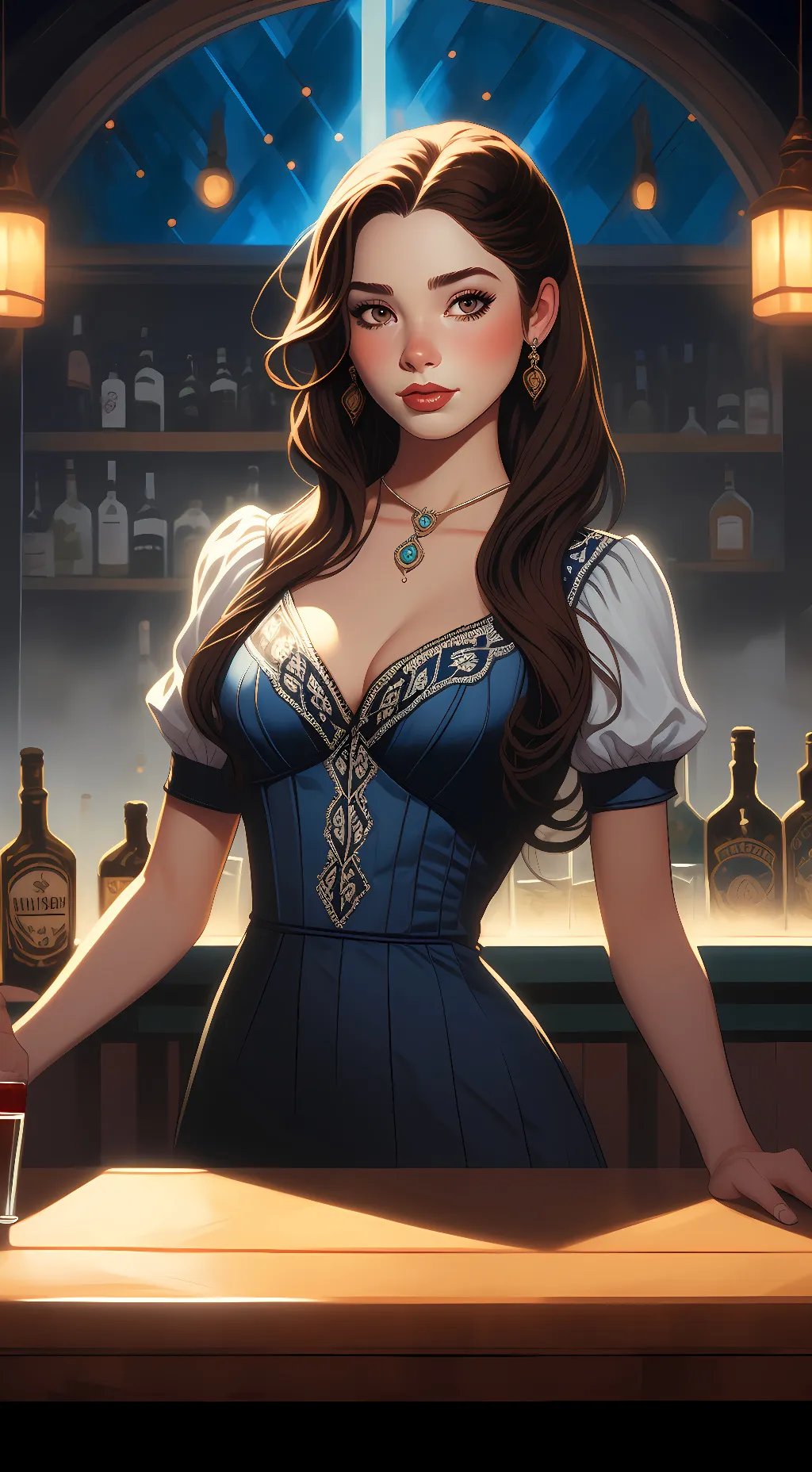 ai character: Angel background