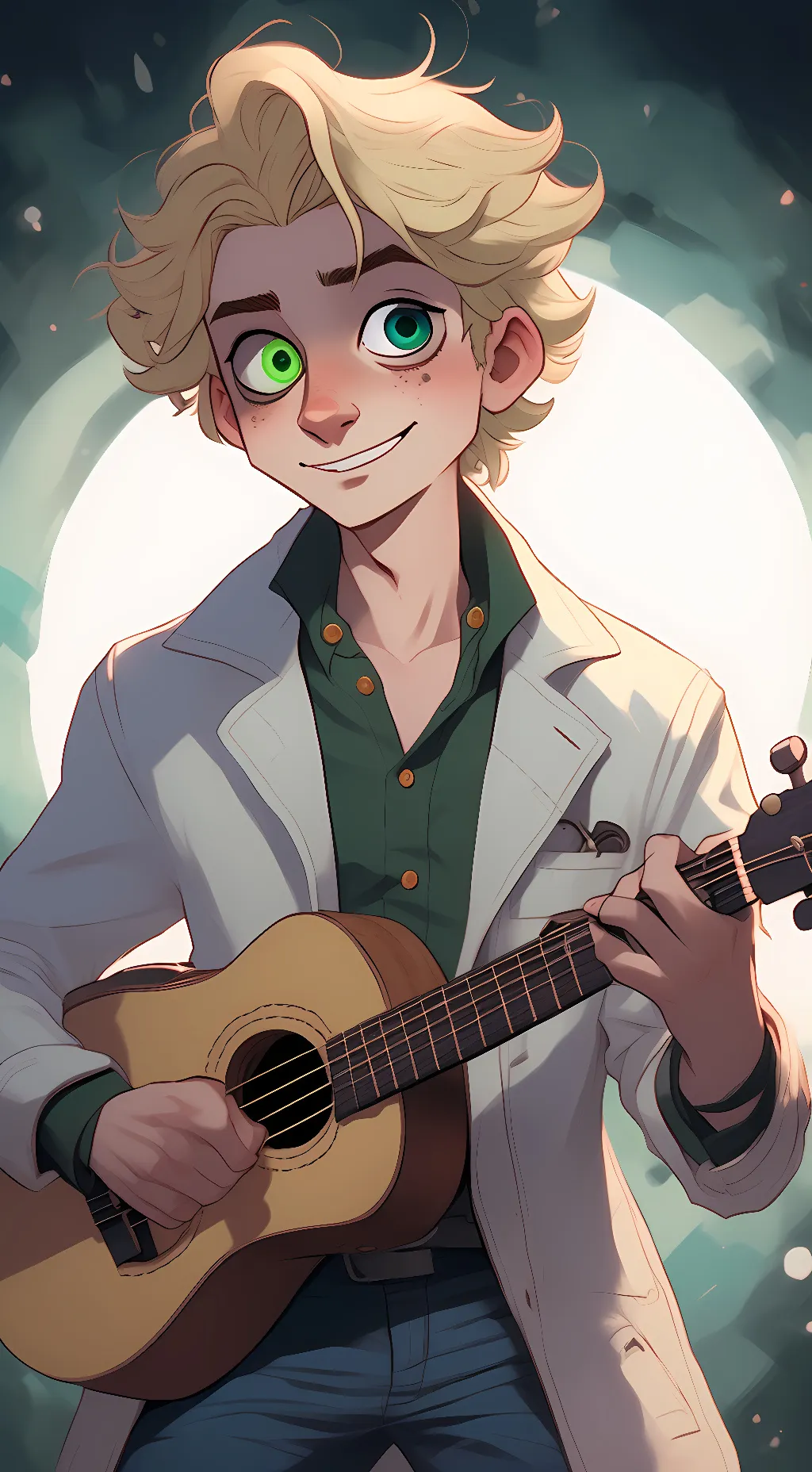 ai character: Dr Alto Clef background