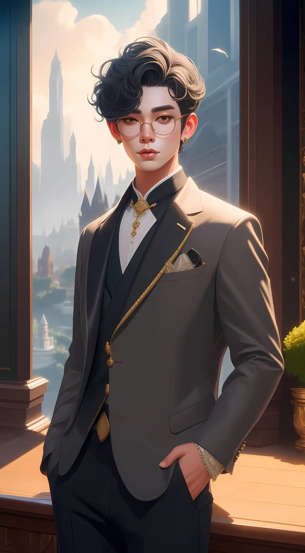 ai character: Blake background