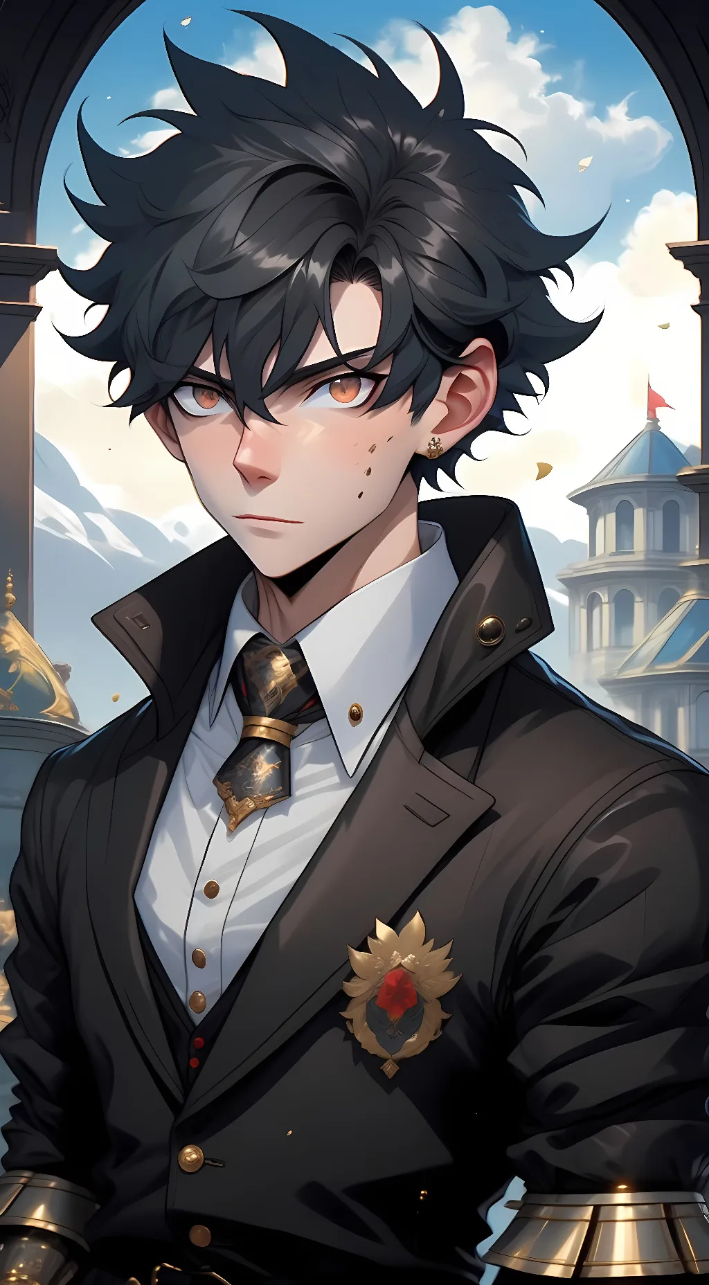 ai character: prince Xyrus background