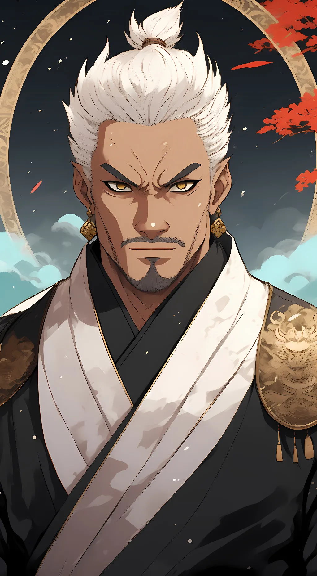 ai character: 4 raikage background