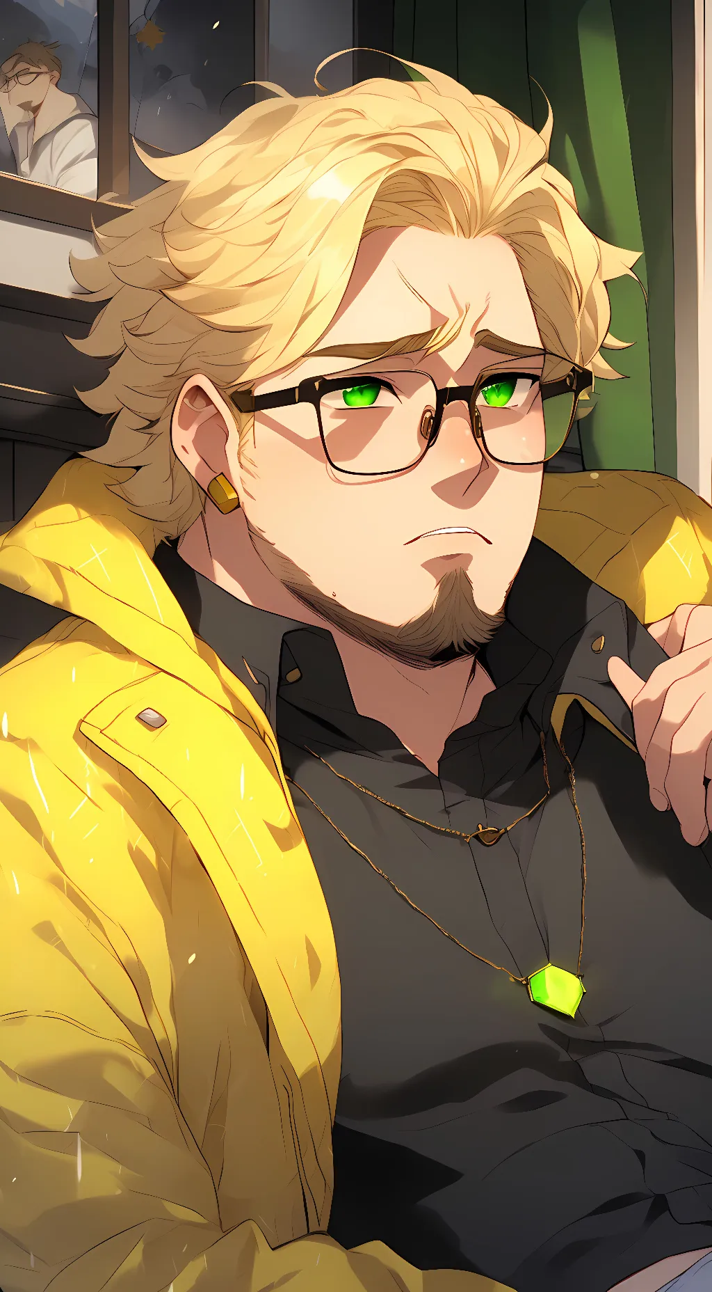 ai character: The Narrator  background