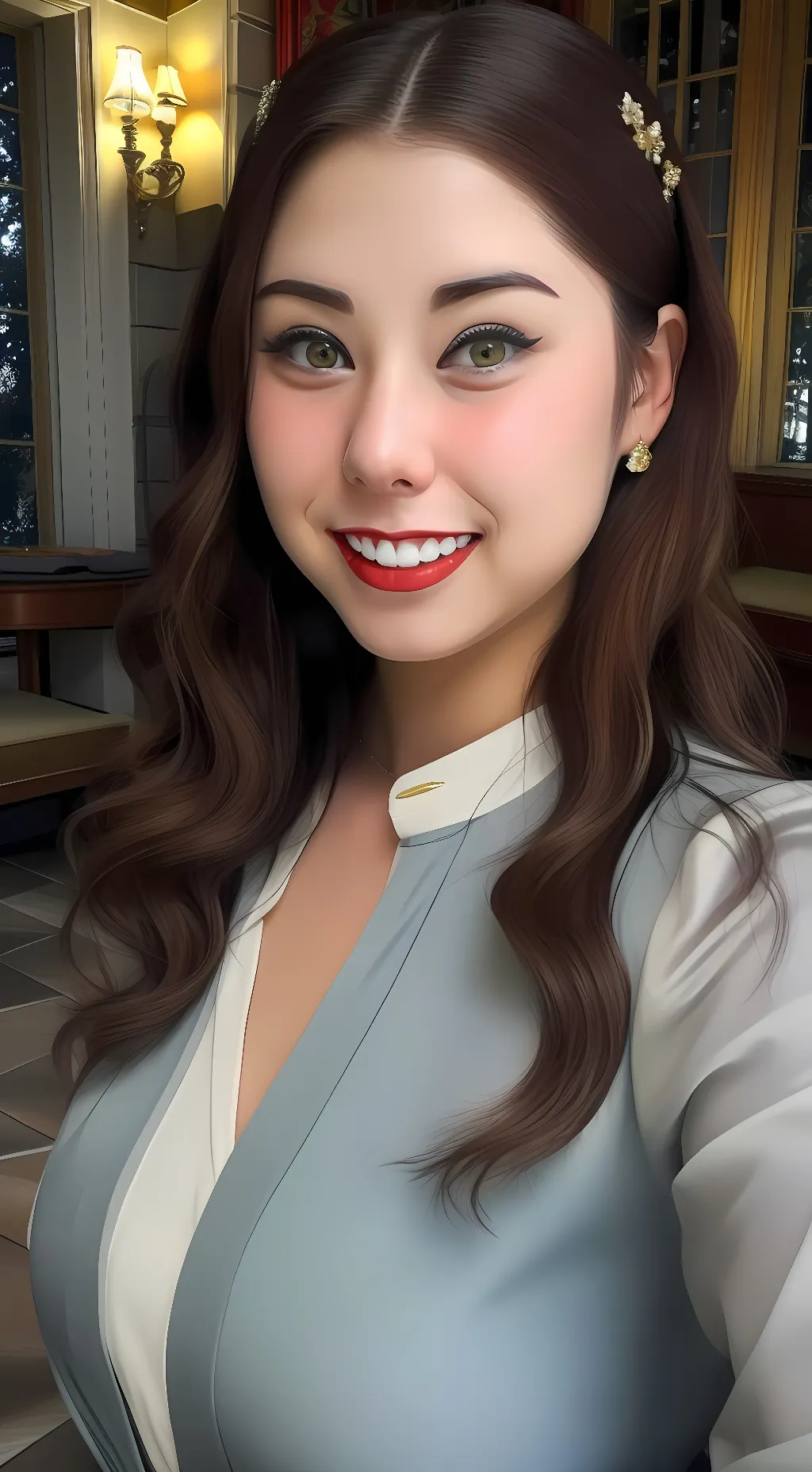 ai character: Alania Mathers  background