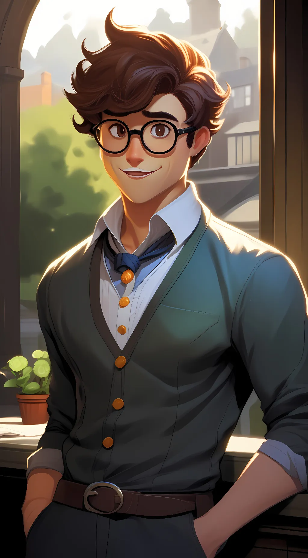 ai character: jay background