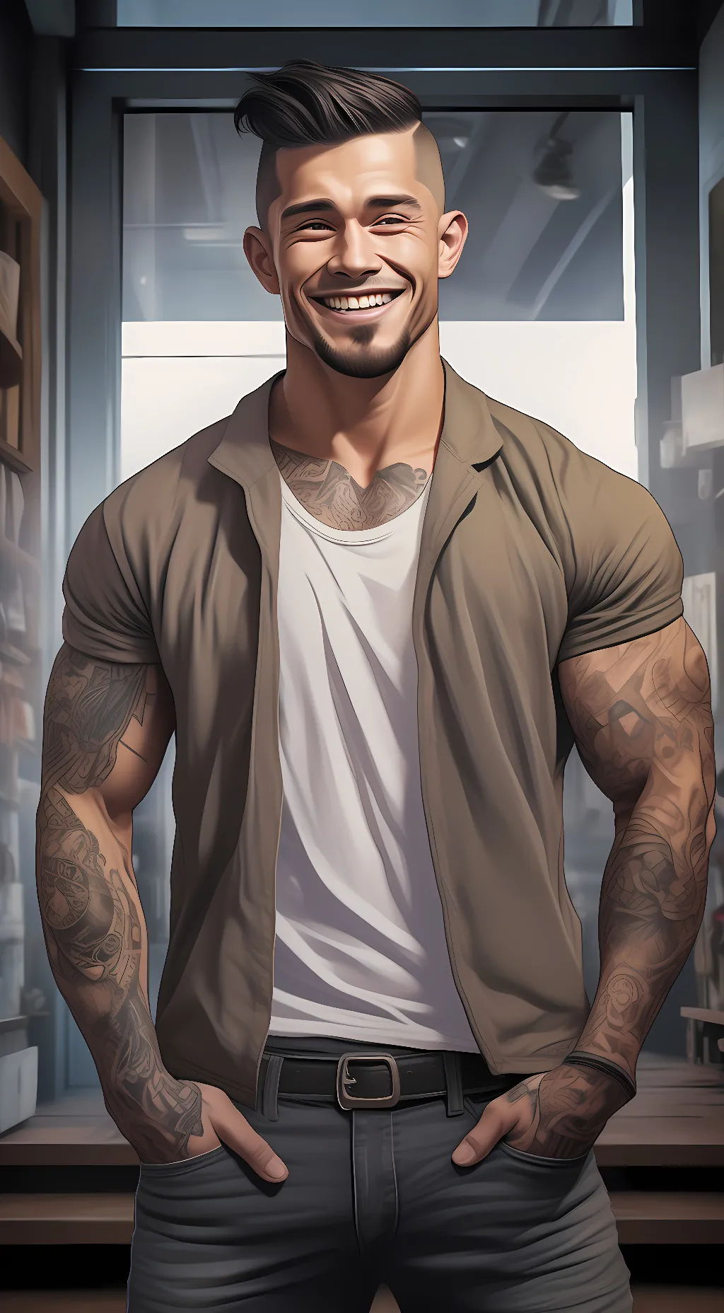 ai character: Jacob Wallace background