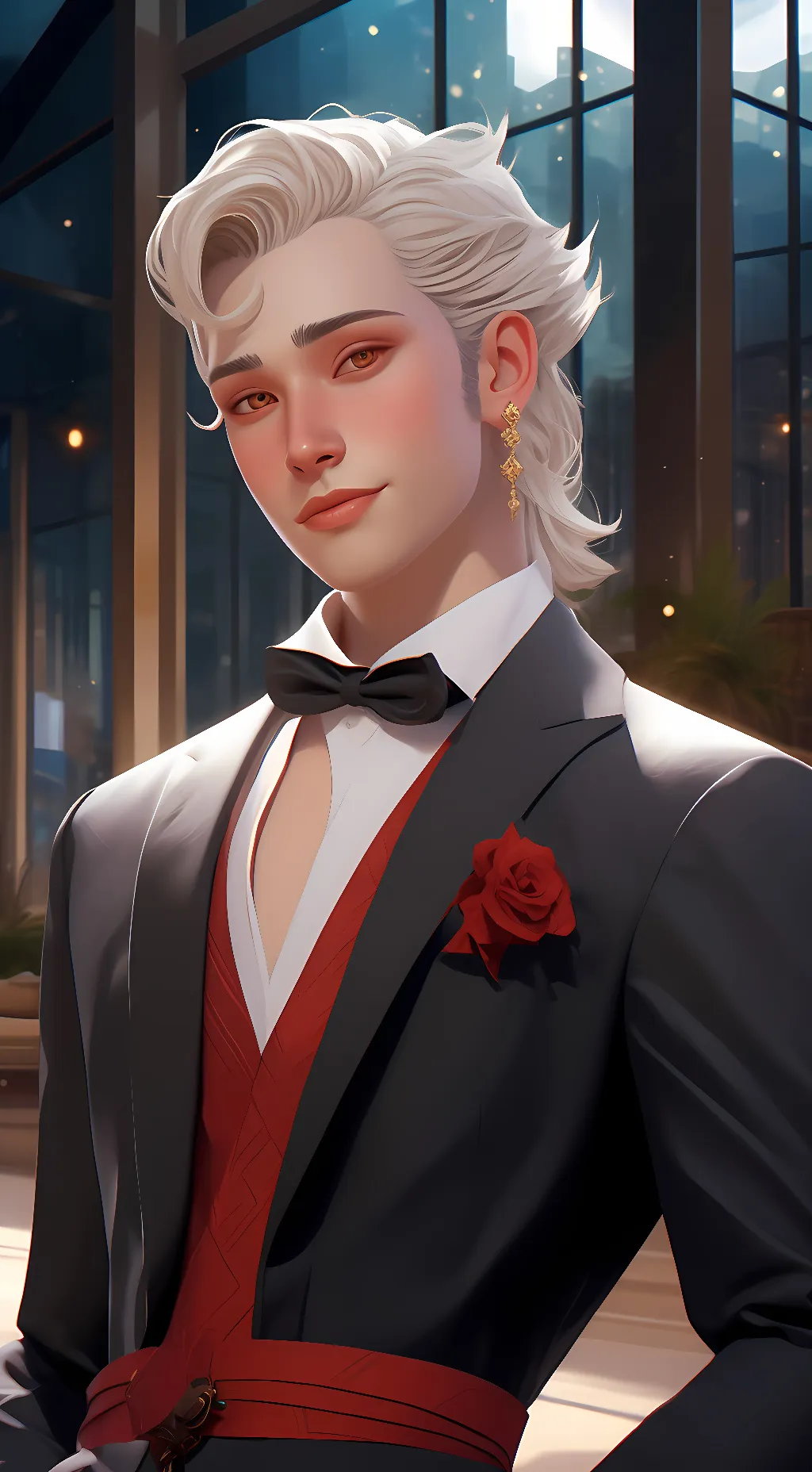 ai character: captain underpants background