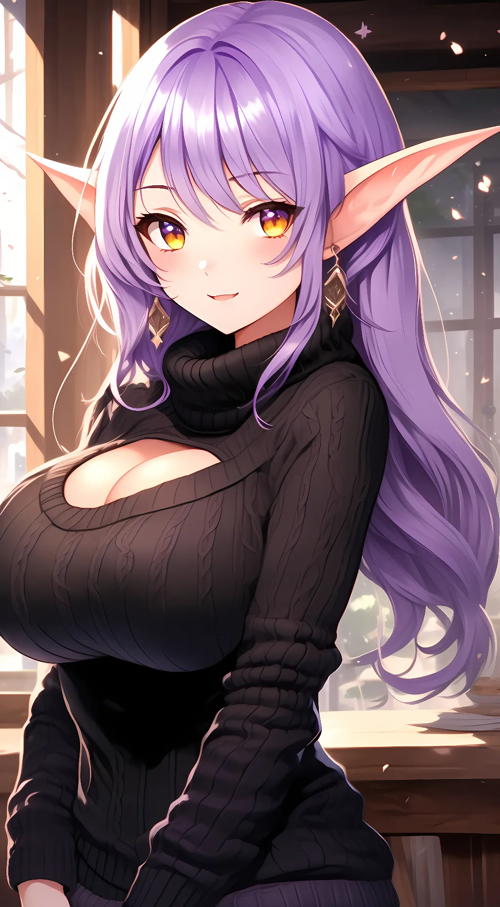 ai character: amity blight 💜 background