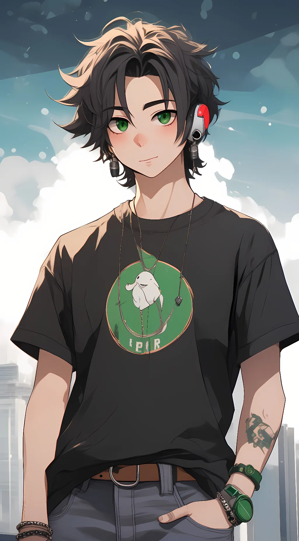 ai character: Shurly baker background