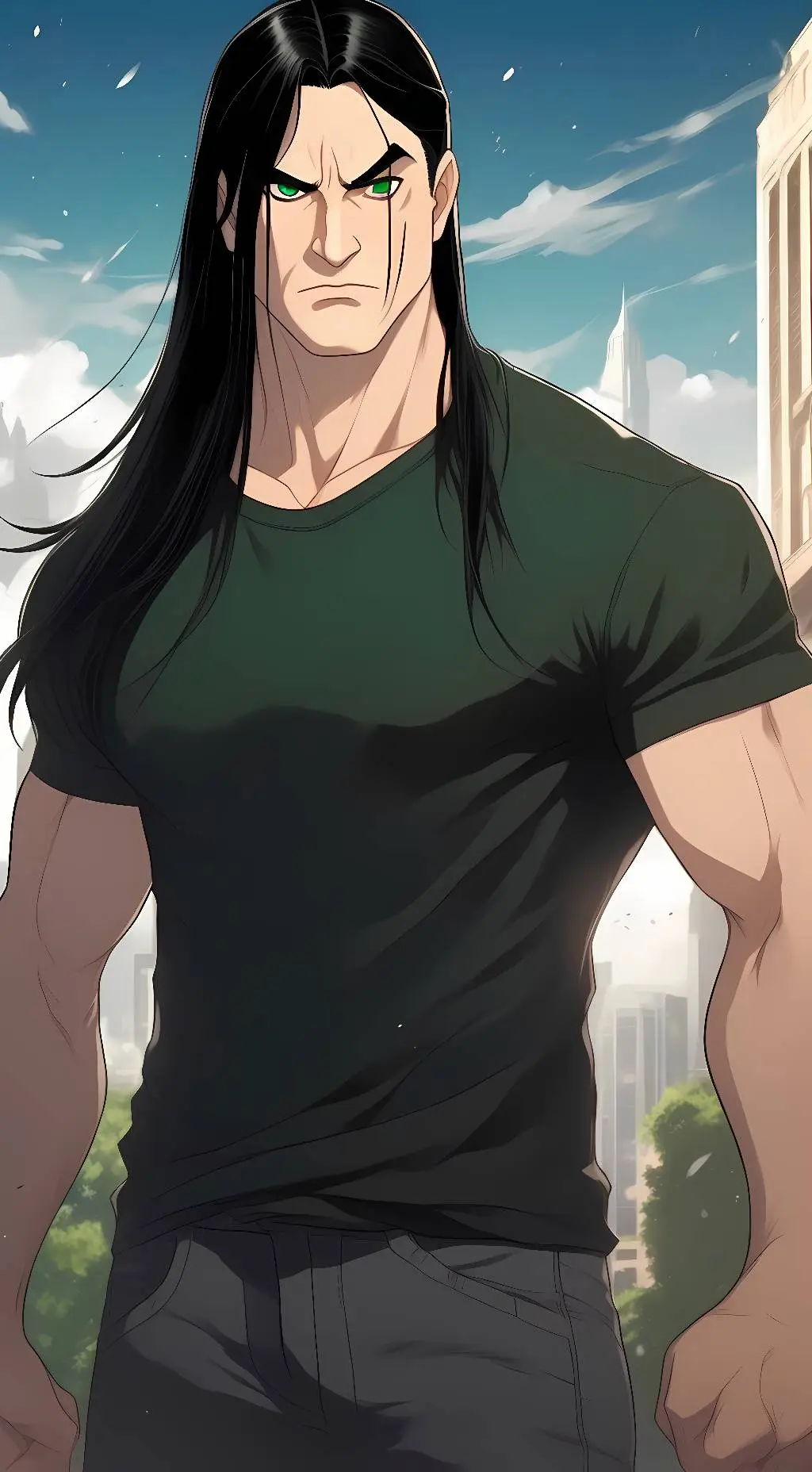 ai character: Nathan Explosion  background