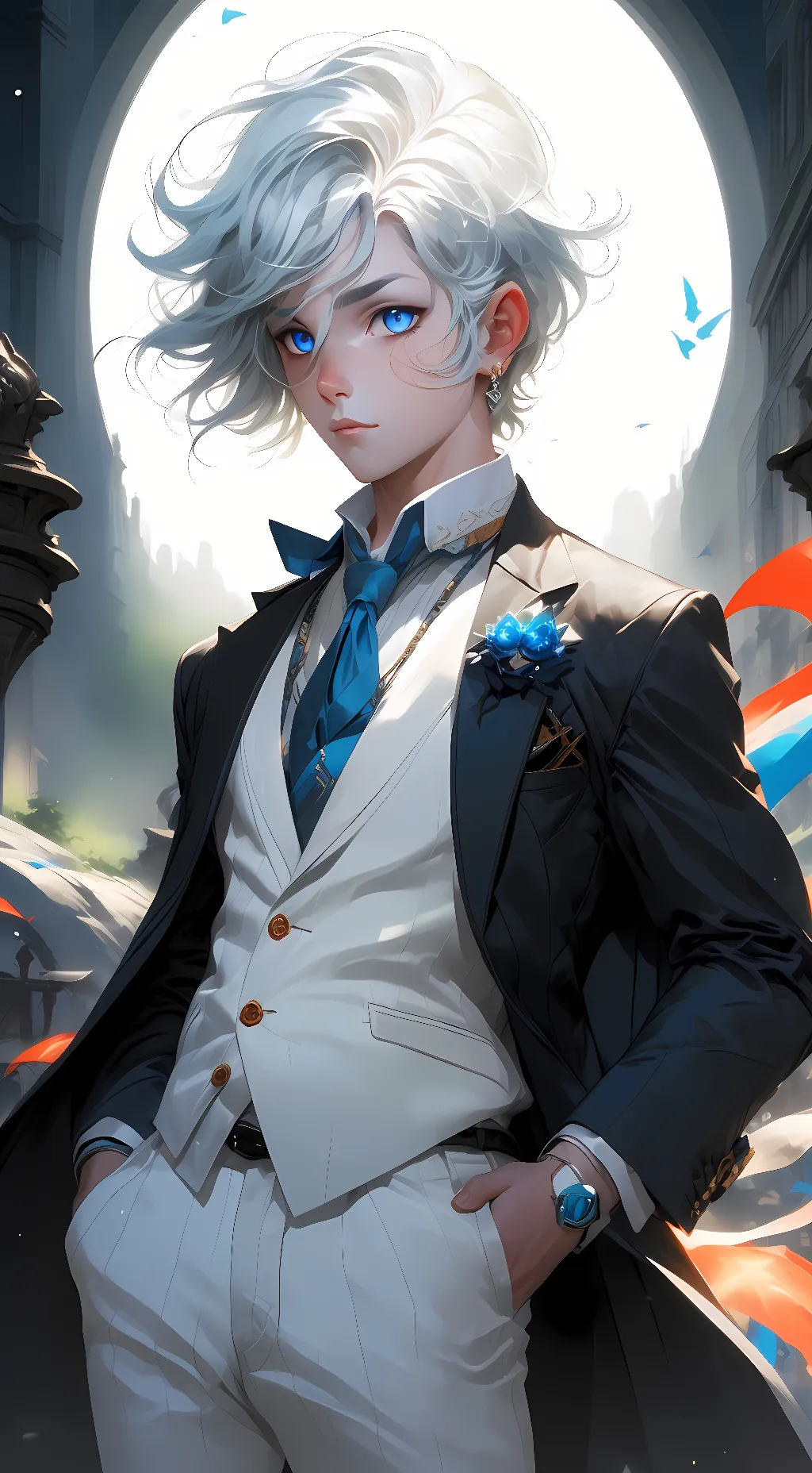 ai character: •|Zacky|• background