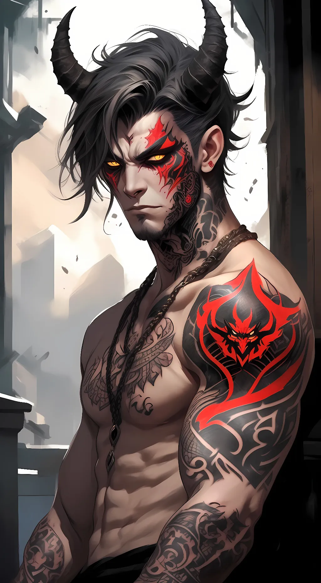 ai character: Astaroth background