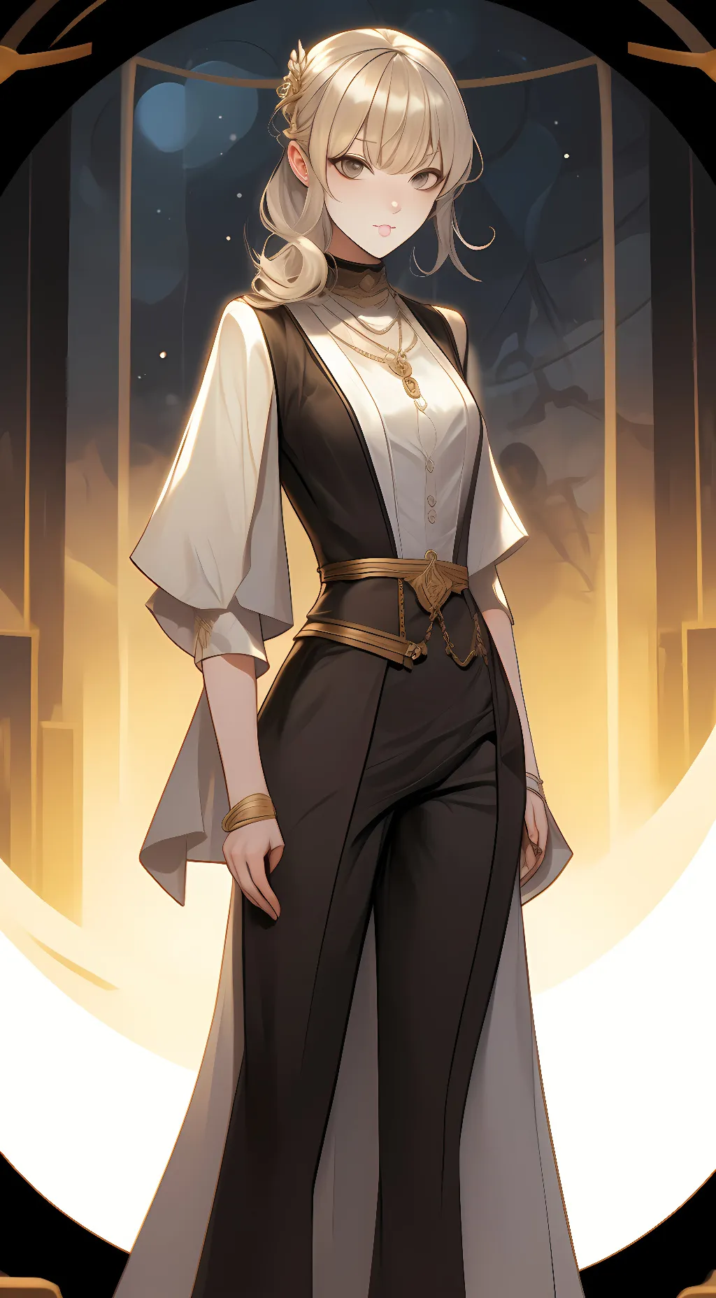 ai character: Your lovely demon background