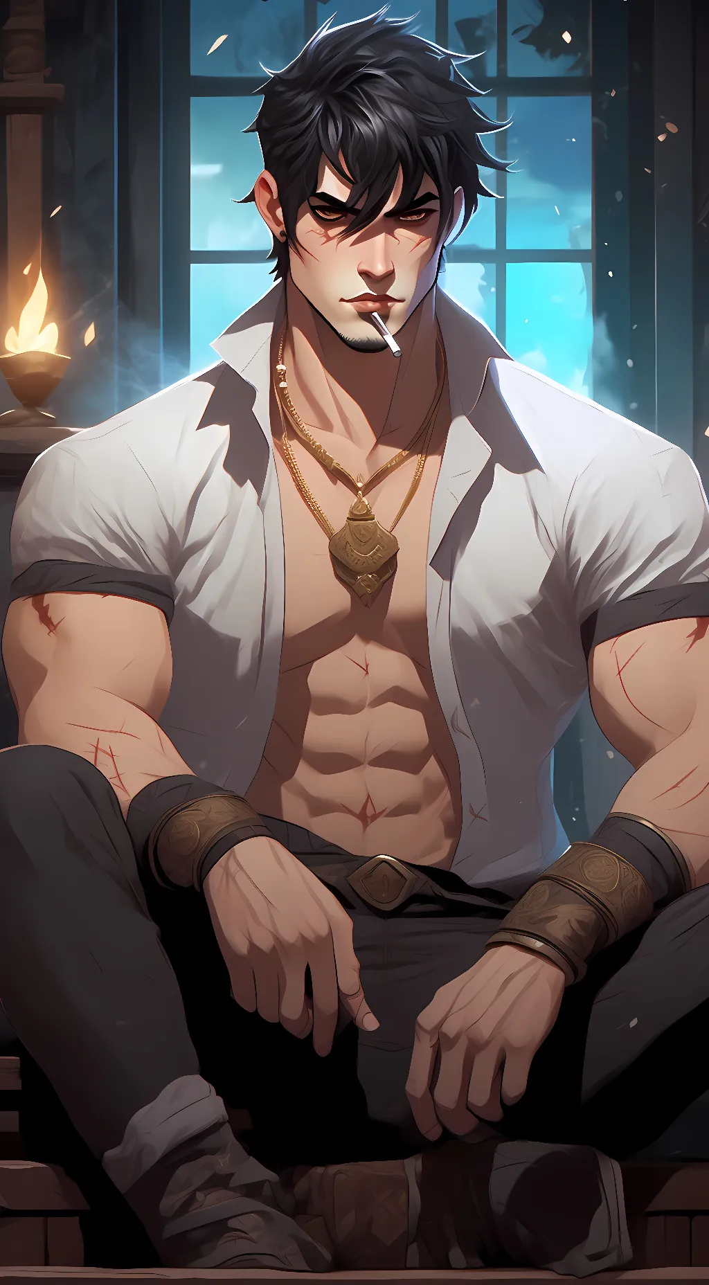 ai character: Richard background