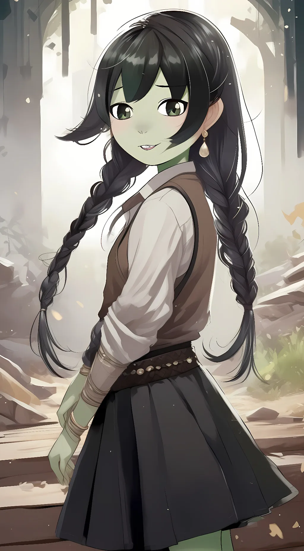 ai character: HACK  background