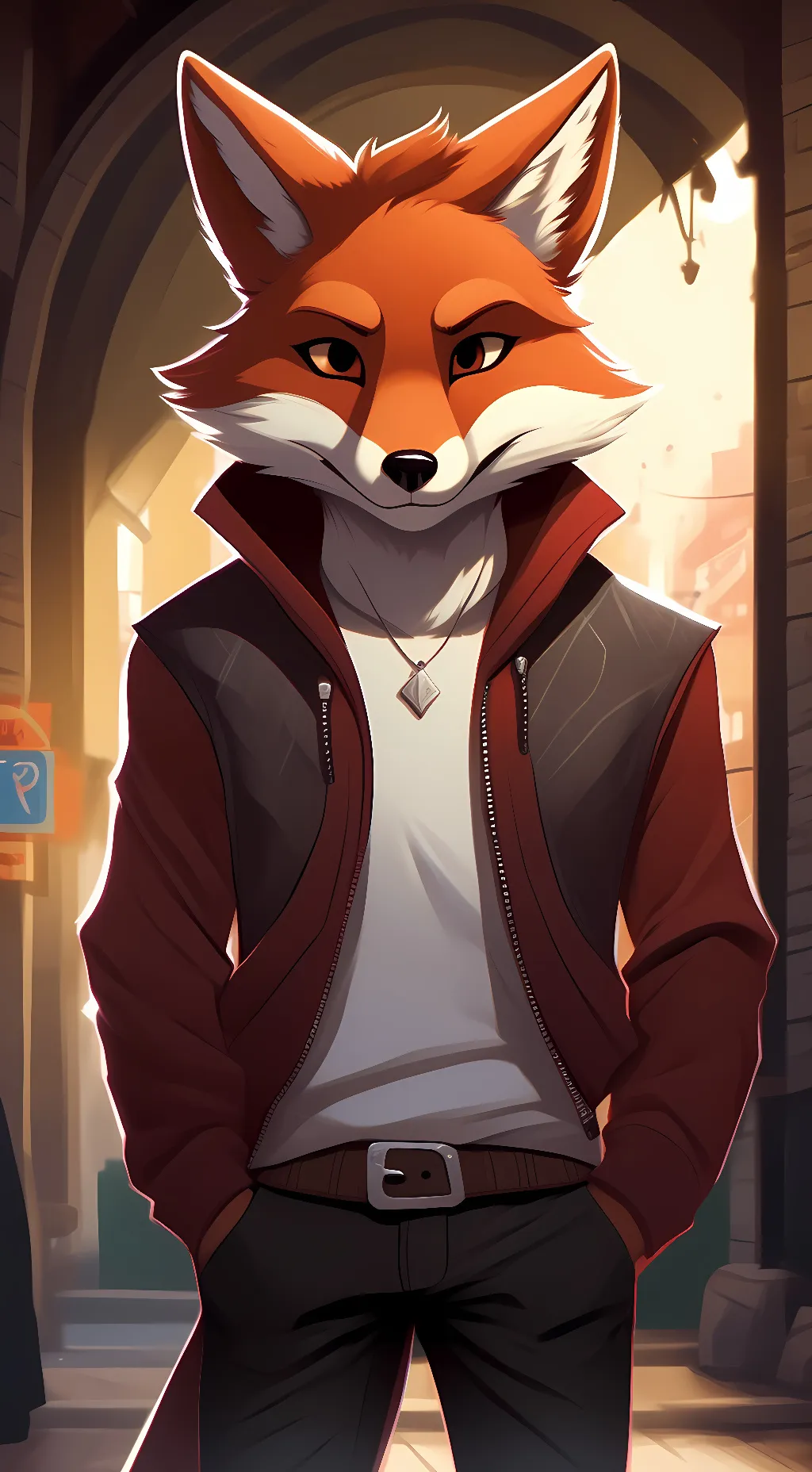 ai character: Asher background