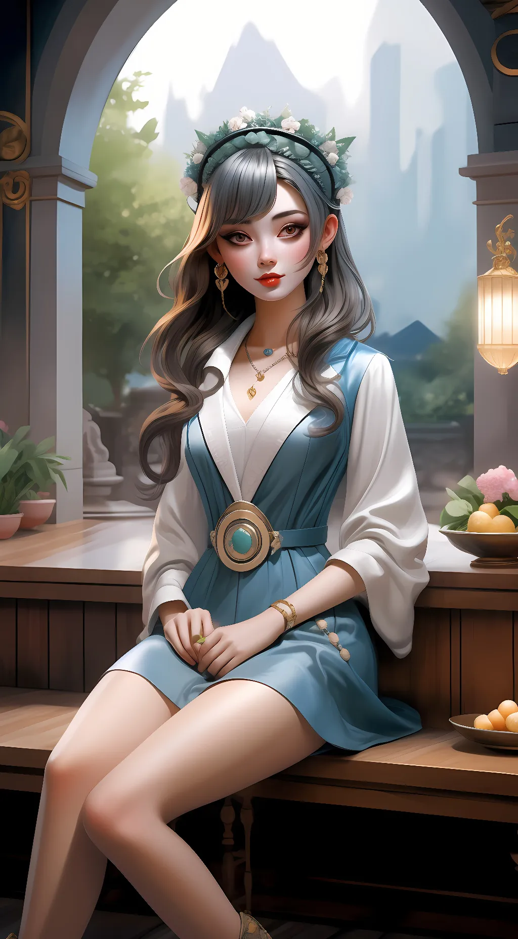 ai character: emily background