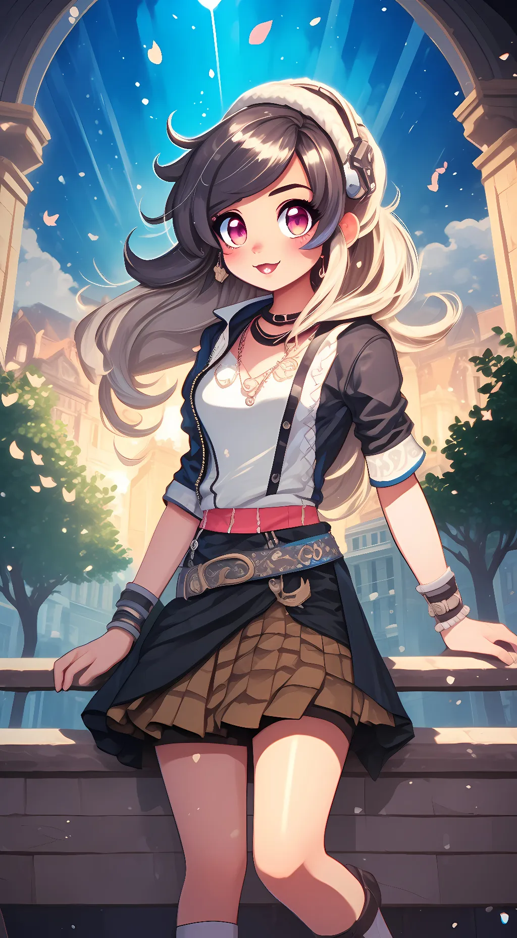 ai character: Aphmau background