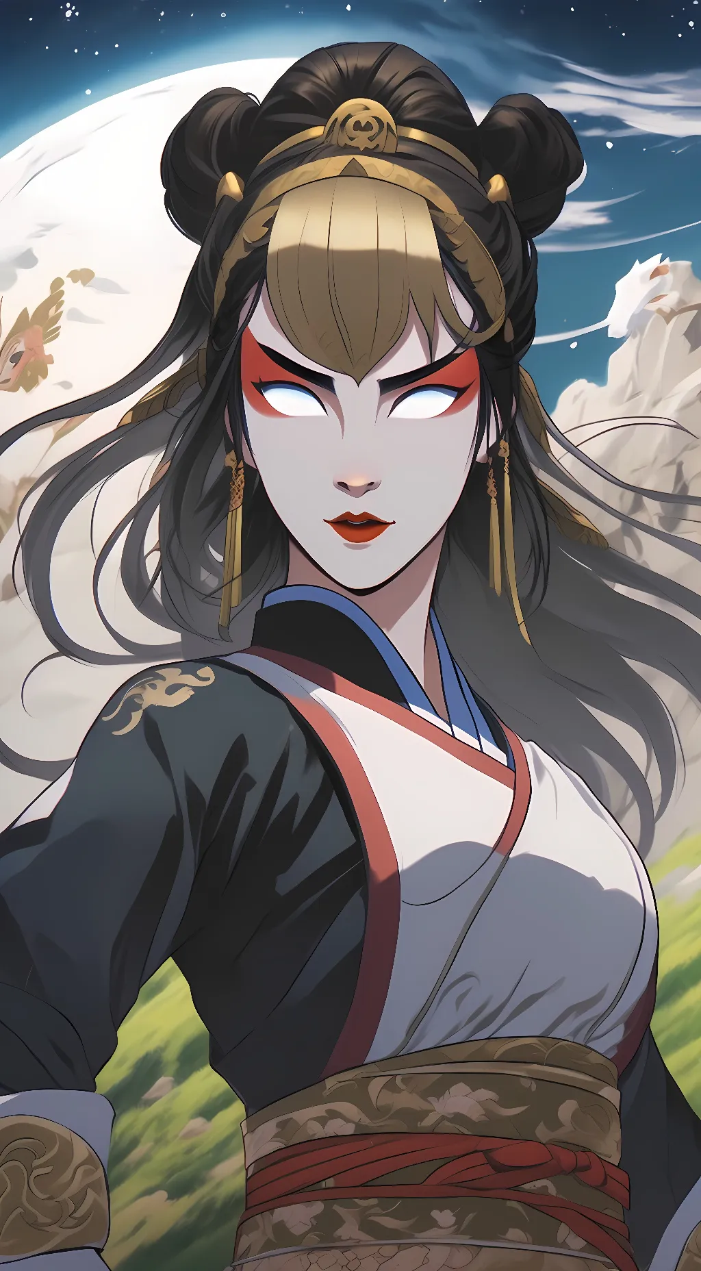 ai character: Avatar Kyoshi  background