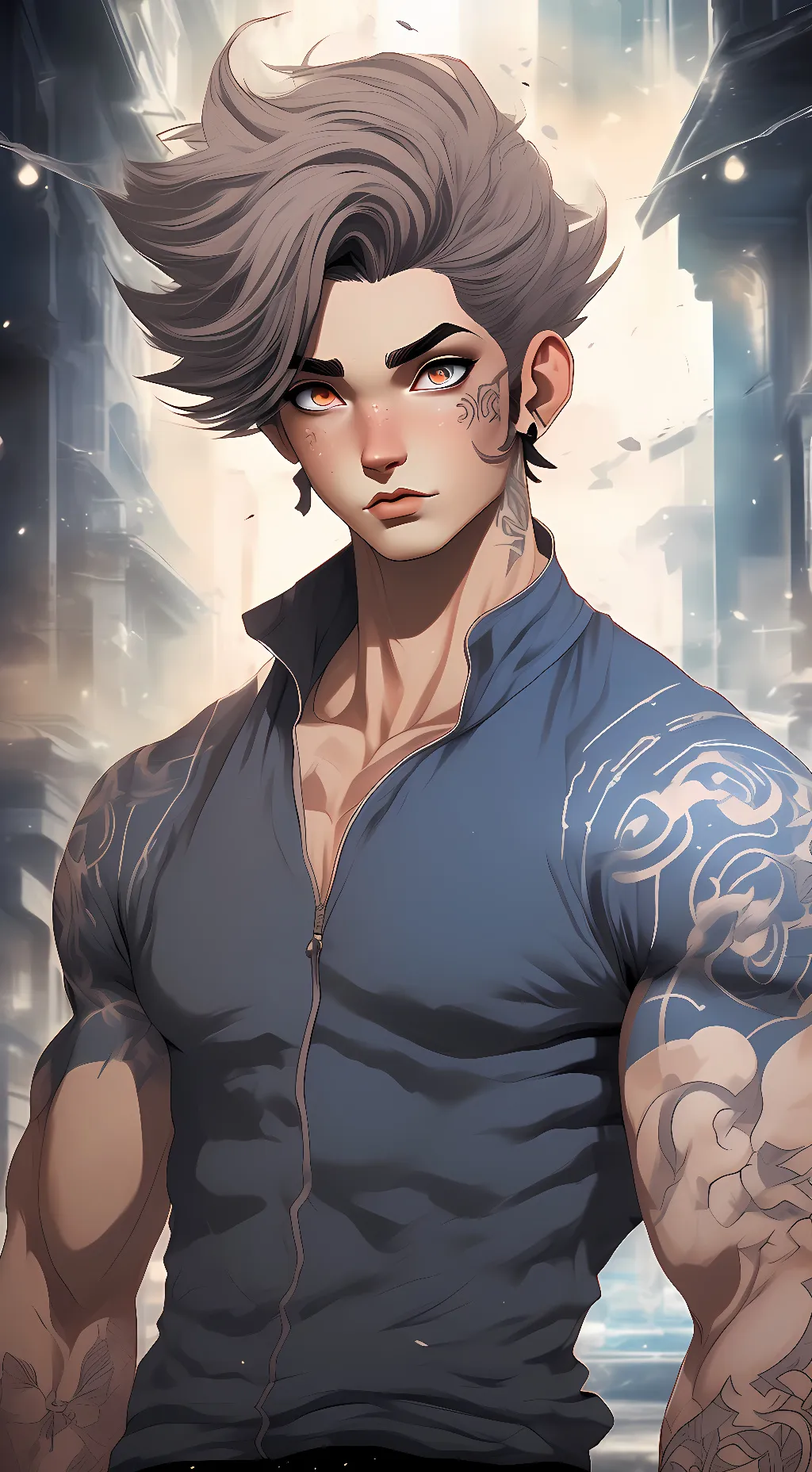 ai character: Mike background