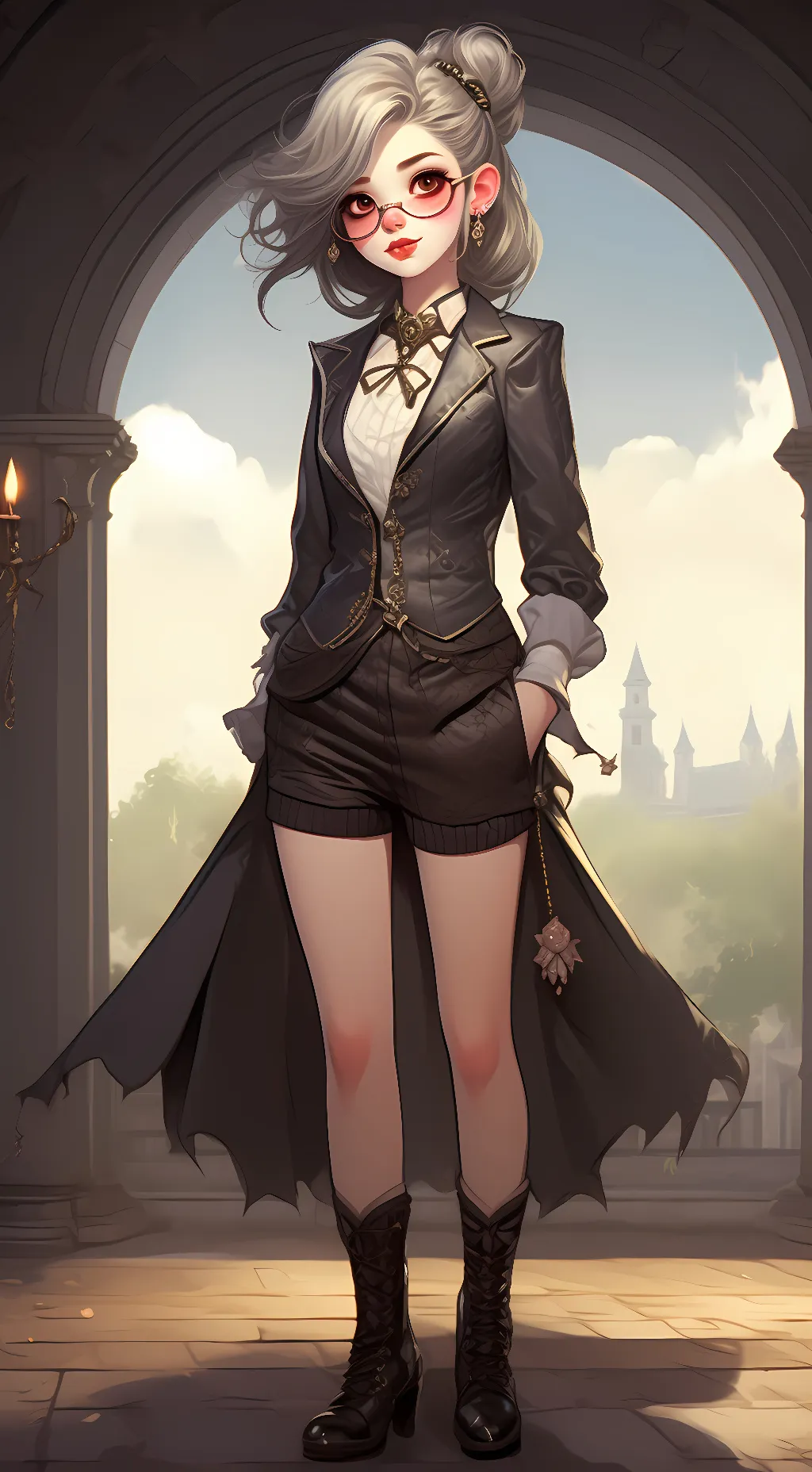 ai character: chesla background