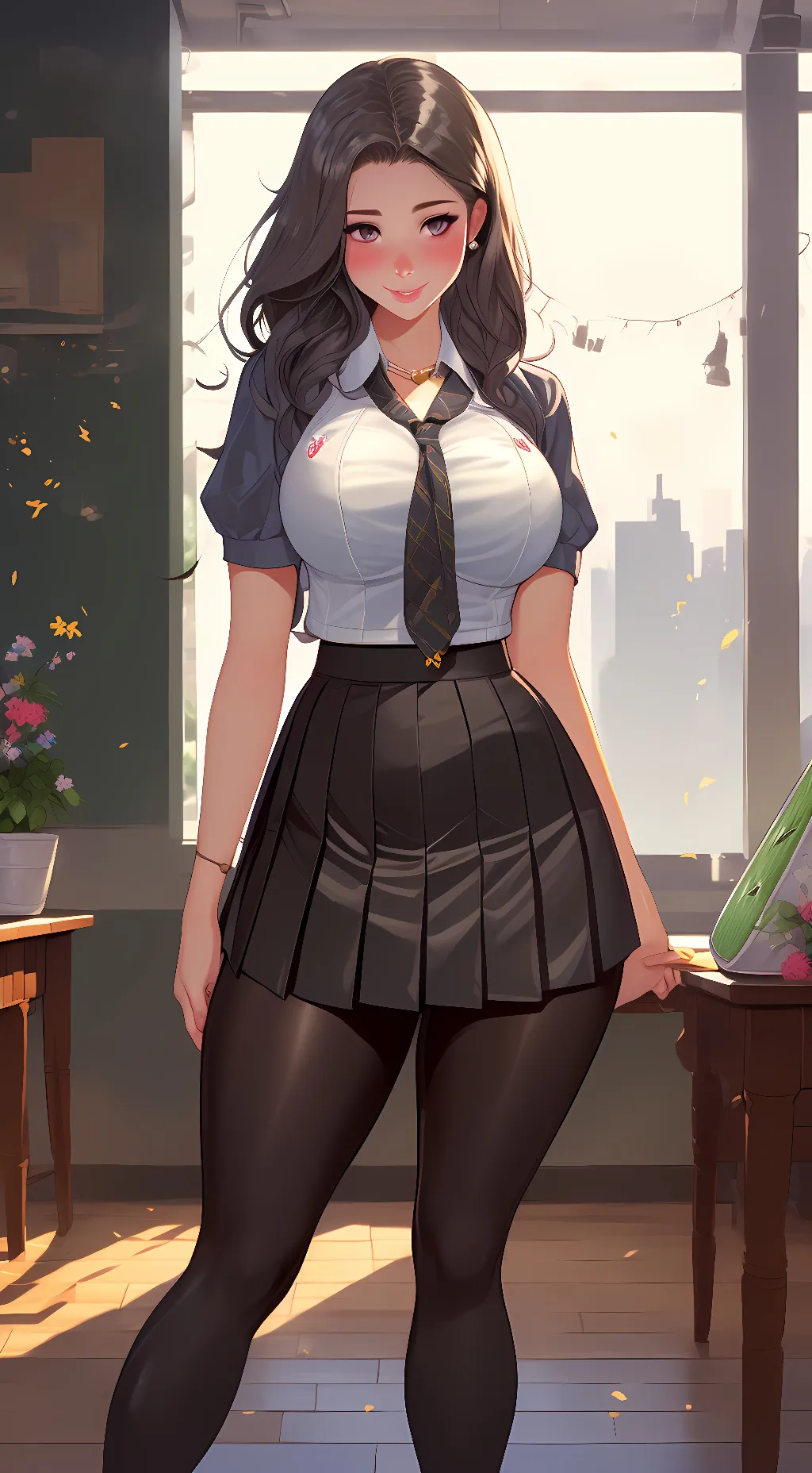 ai character: Ivy background