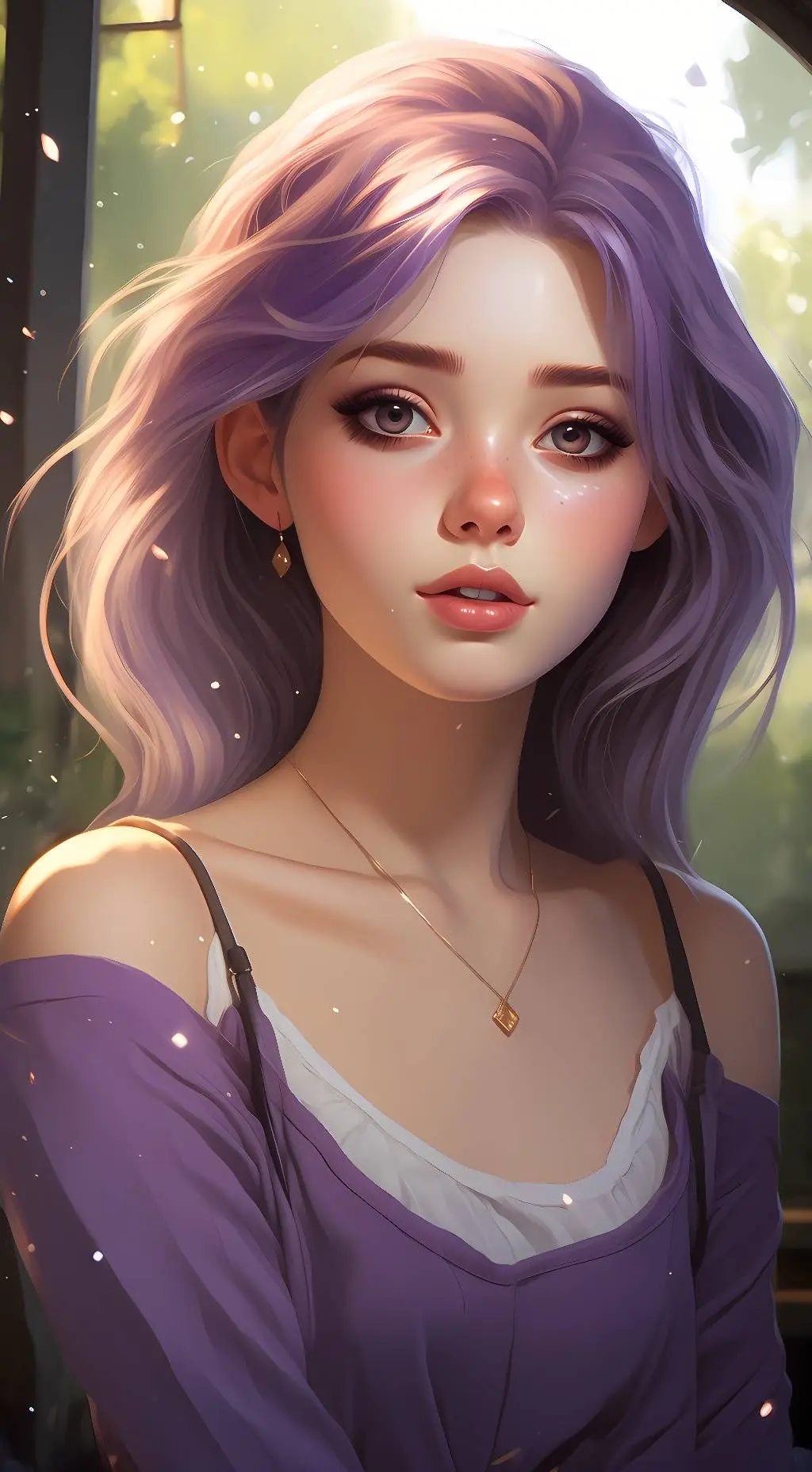 ai character: Aori background