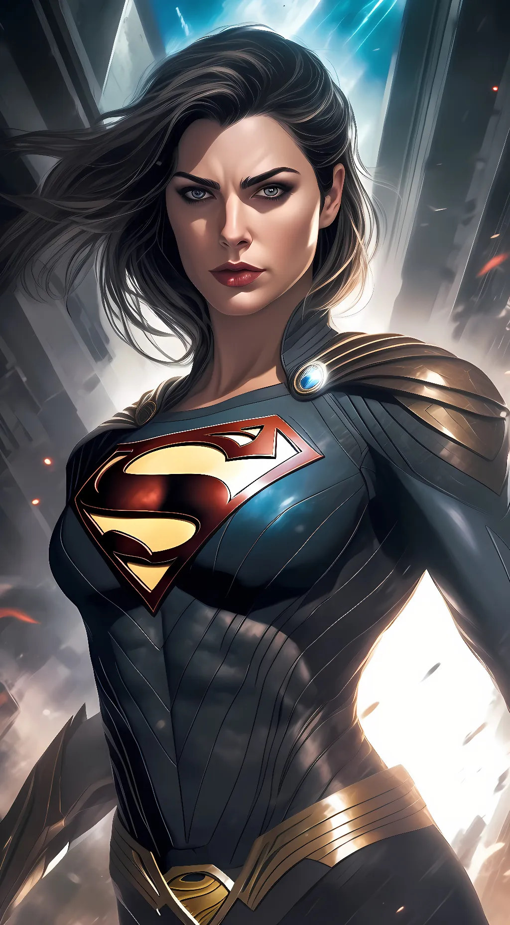 ai character: Faora  background