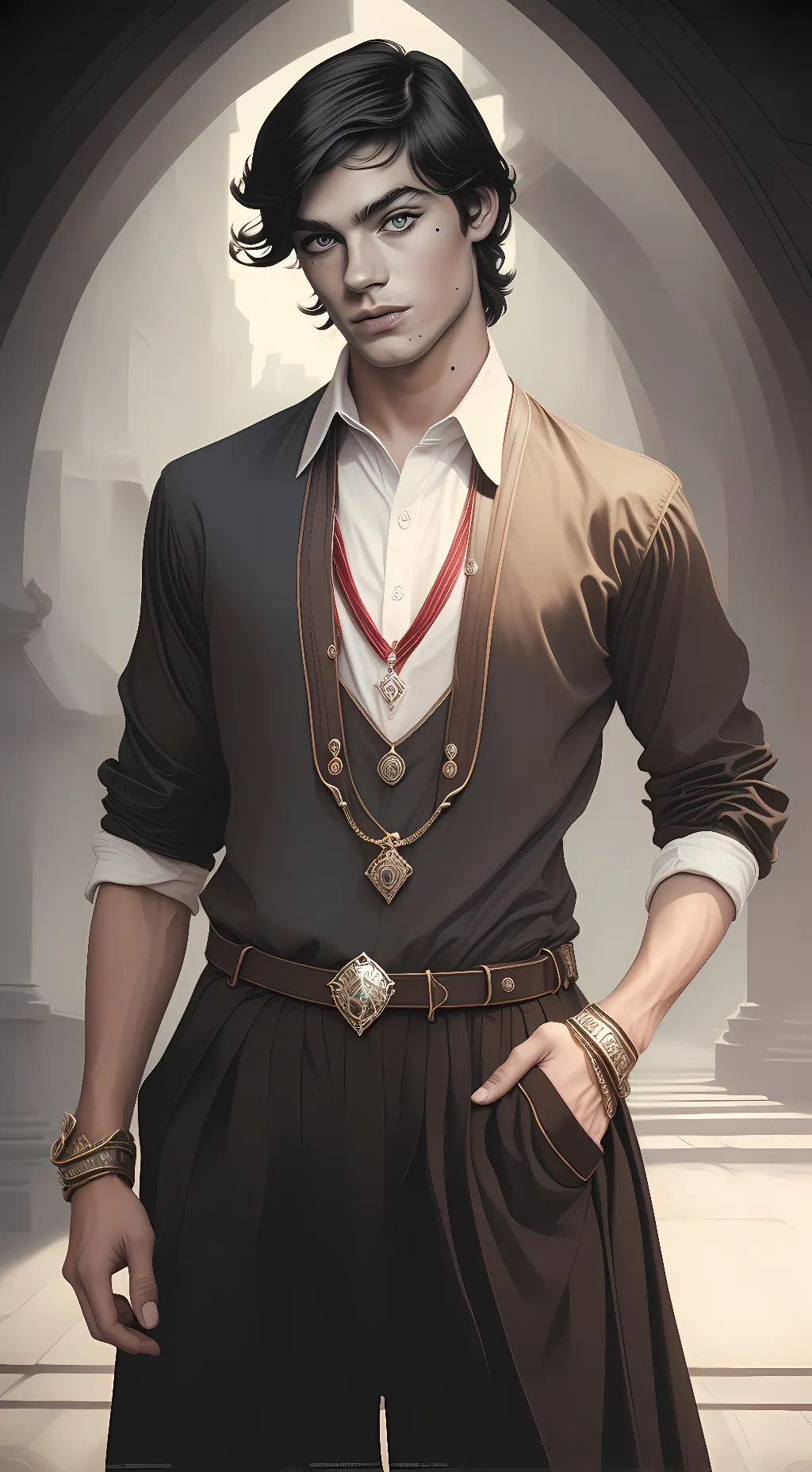 ai character: Theodore Nott background