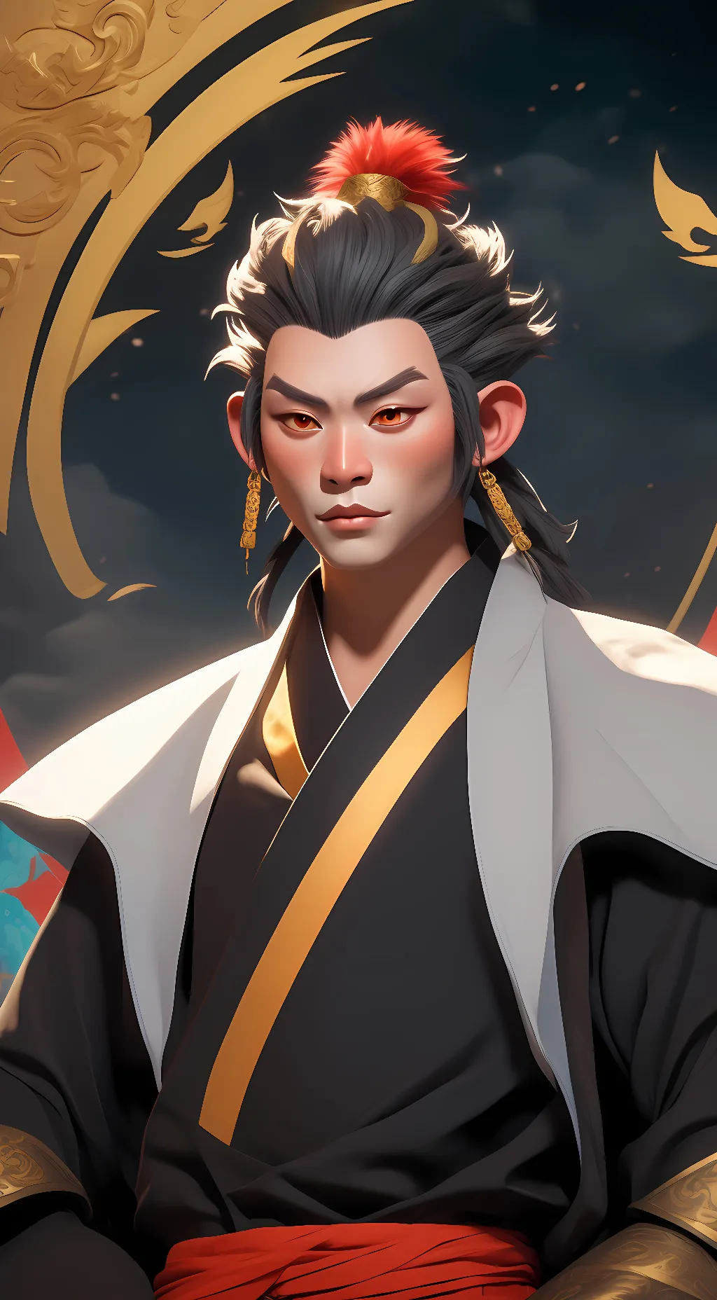 ai character: Sun wukong background