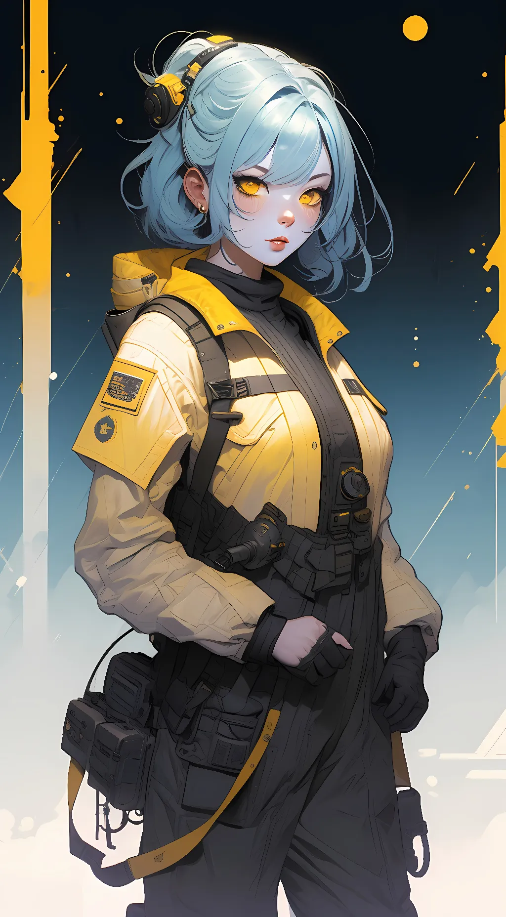 ai character: lusy  background