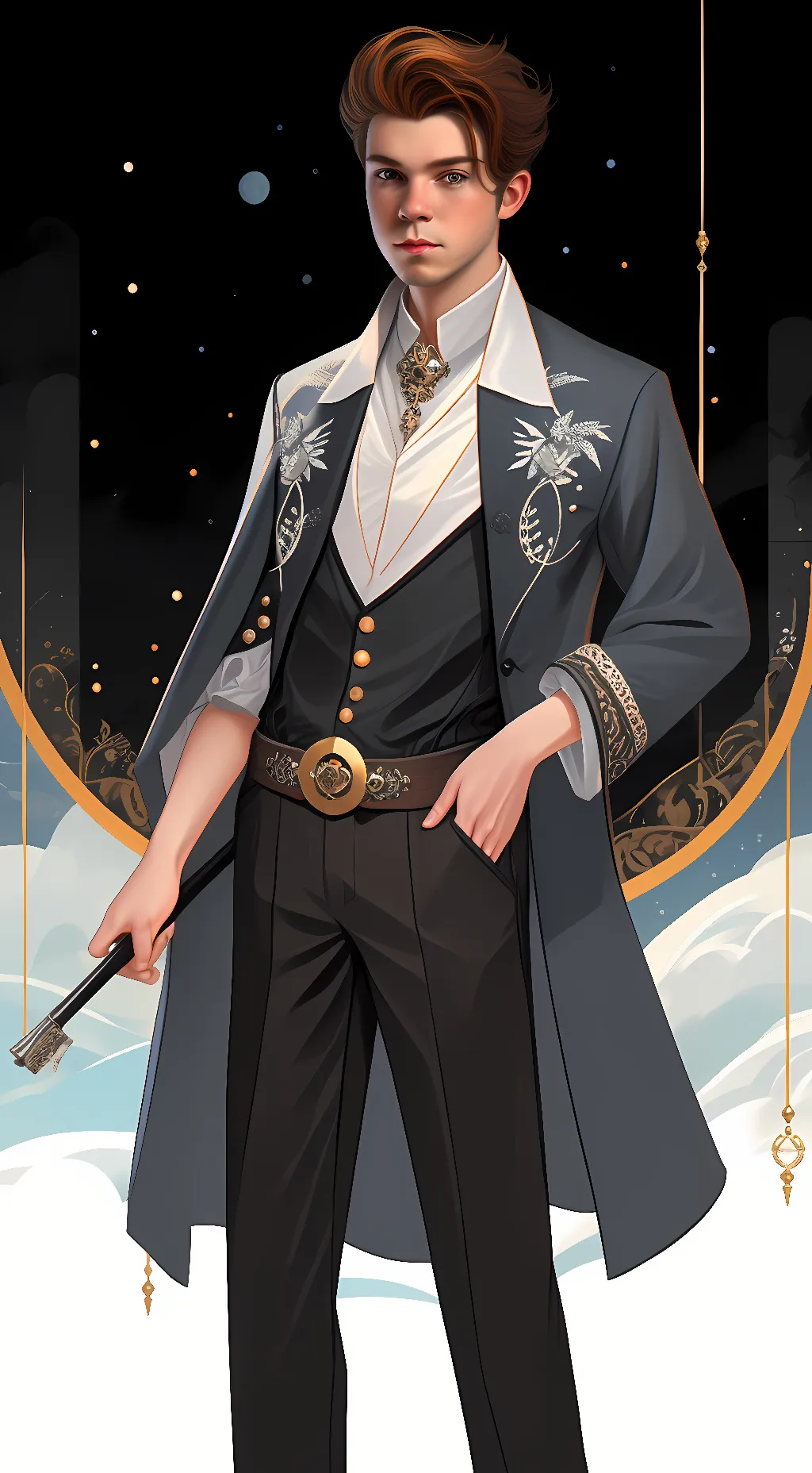 ai character: cal background