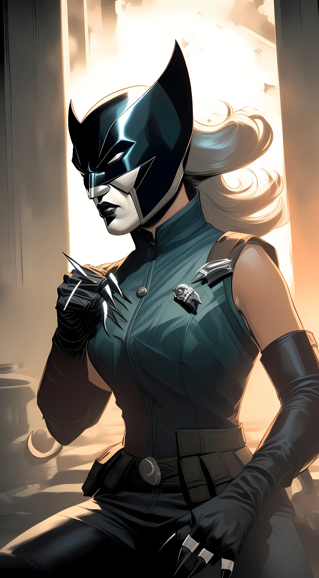 ai character: X 23 background