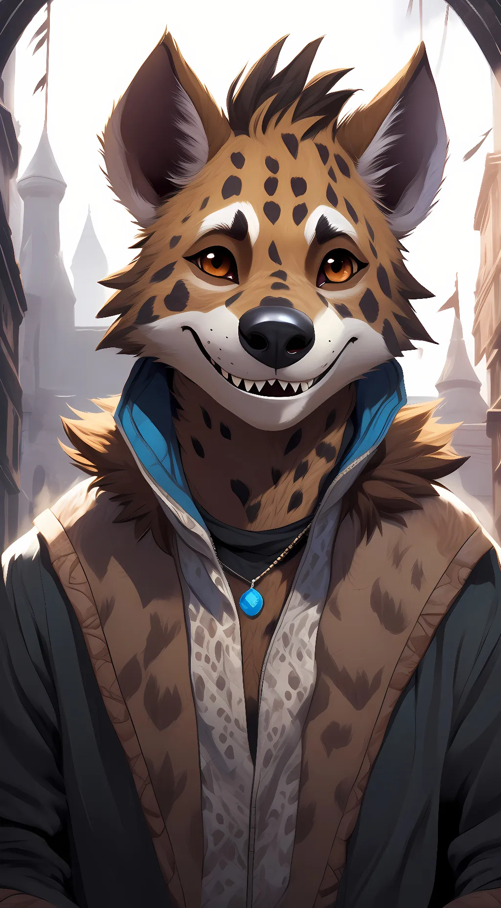 ai character: Spot background