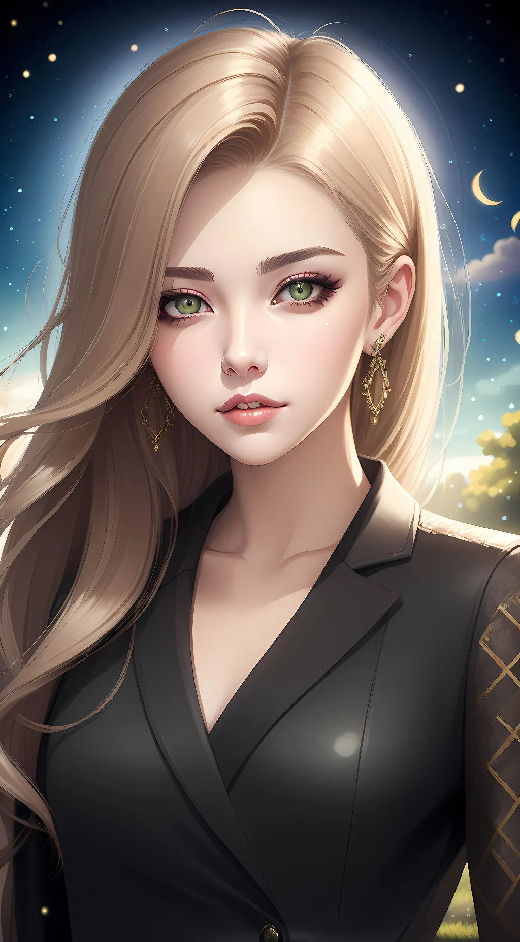 ai character: Queen eliza  background