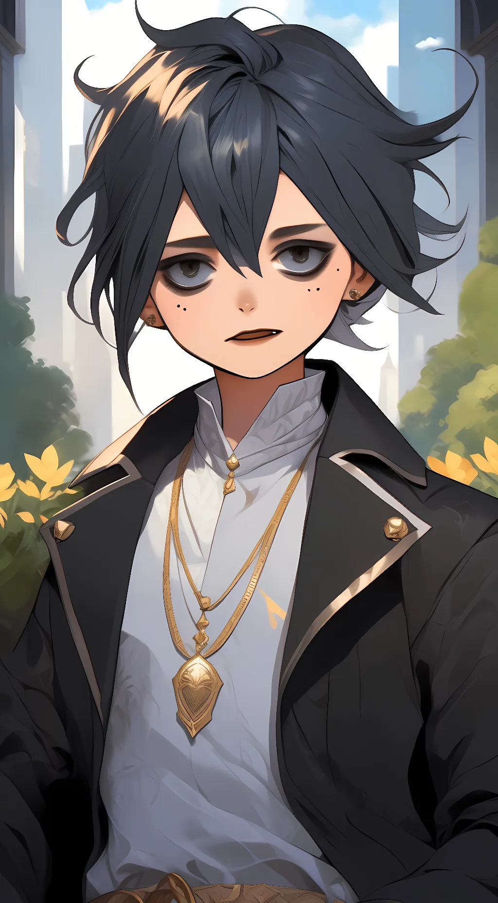 ai character: Zero background