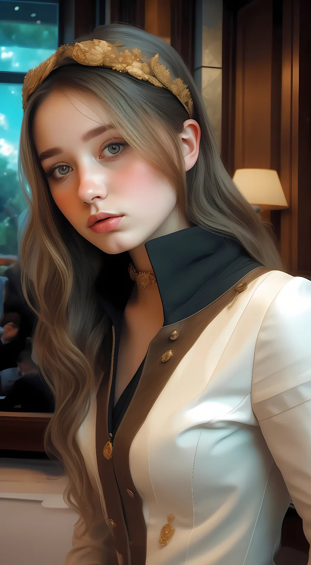 ai character: eva background