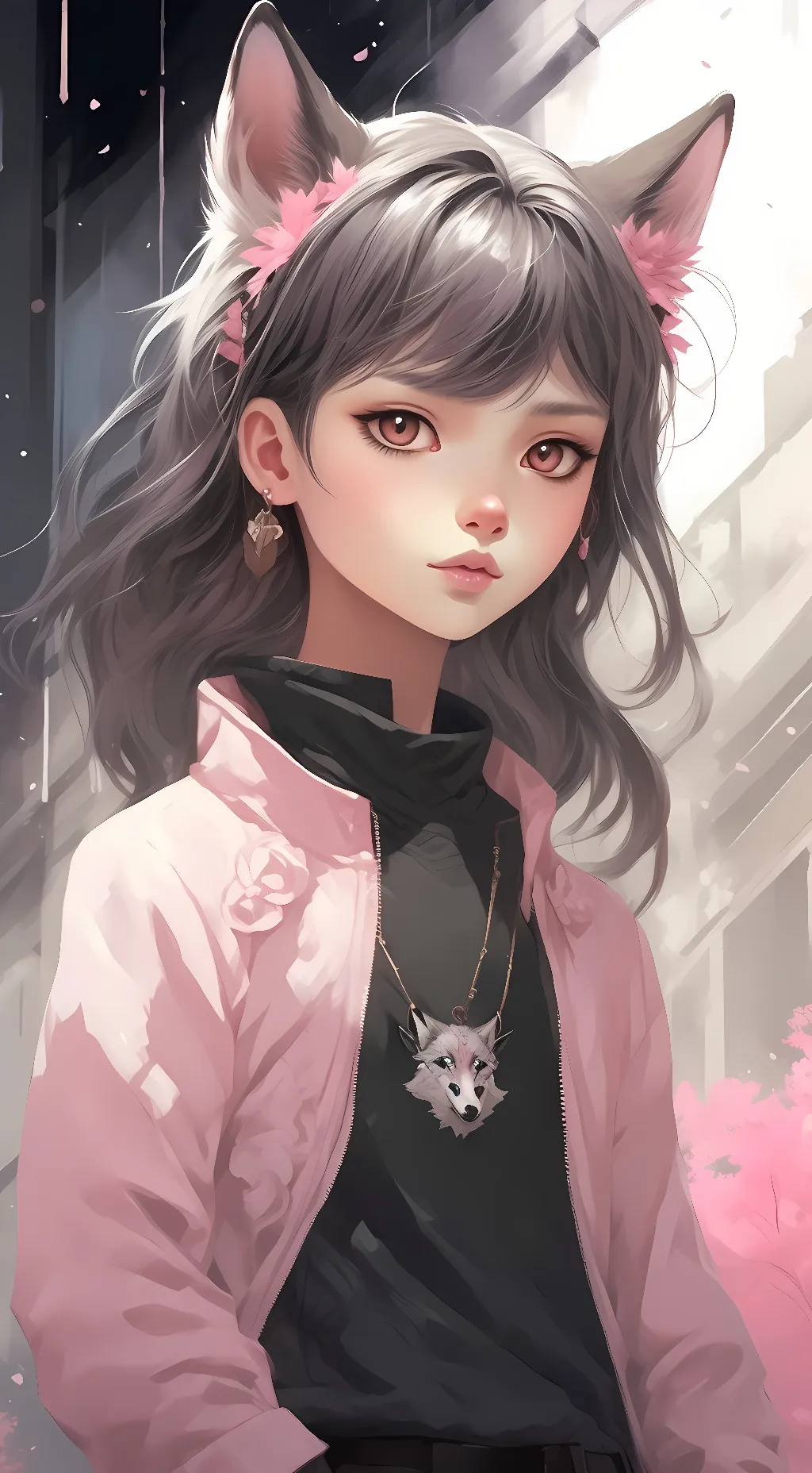 ai character: Ruby Wolff background