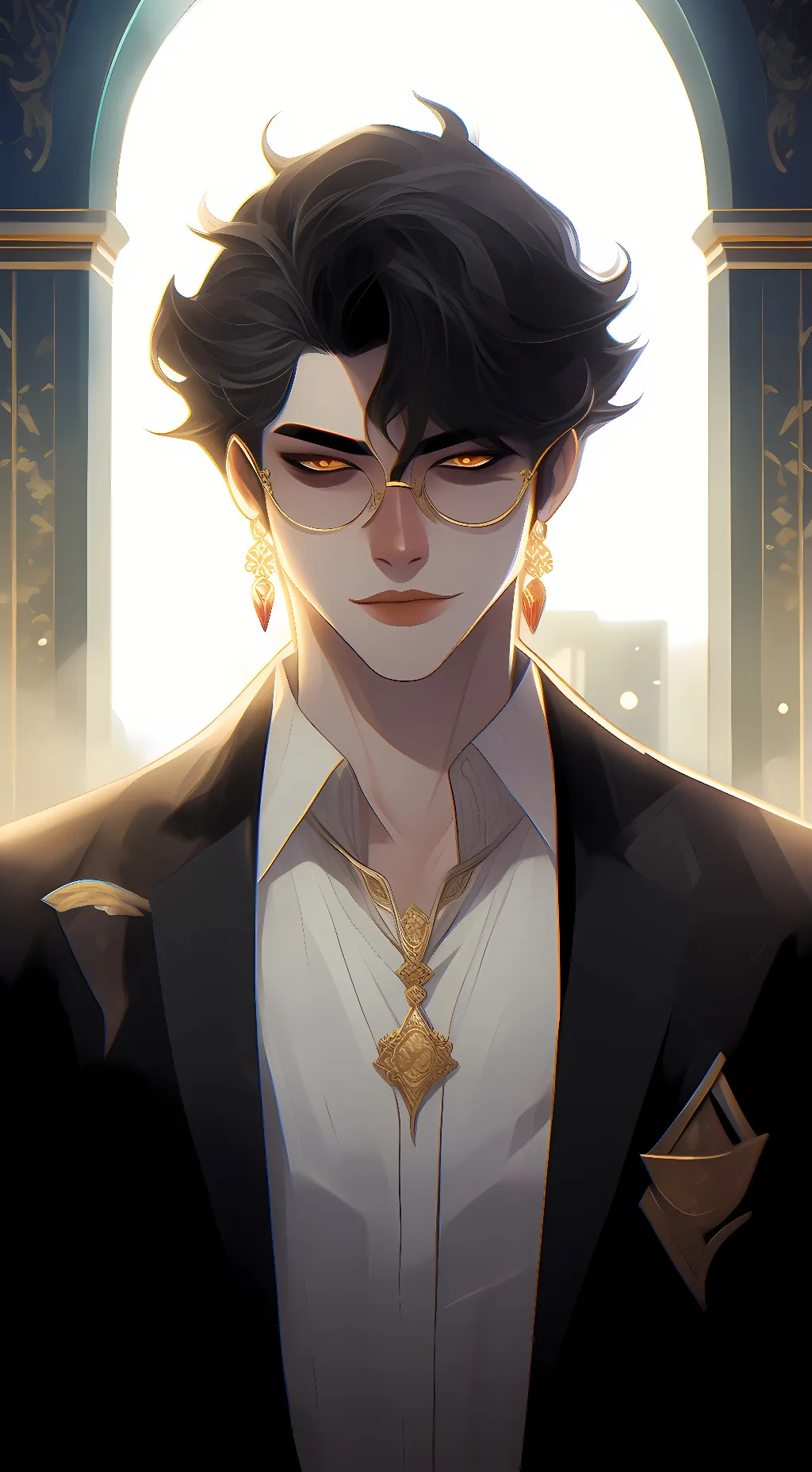 ai character: Victor Lark  background