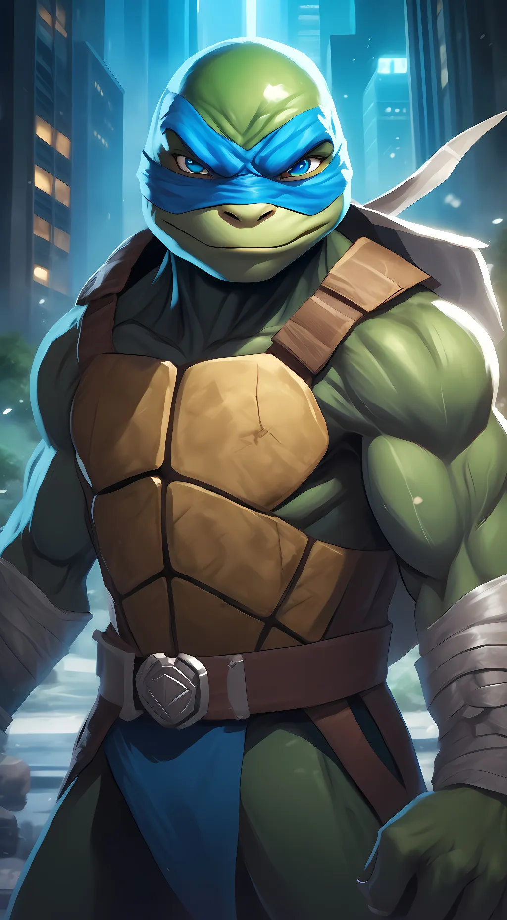 ai character: Leonardo background