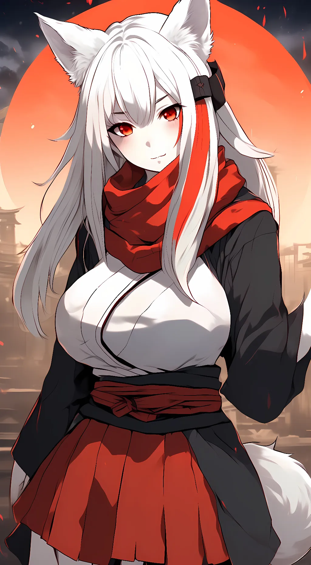 ai character: Chibi background