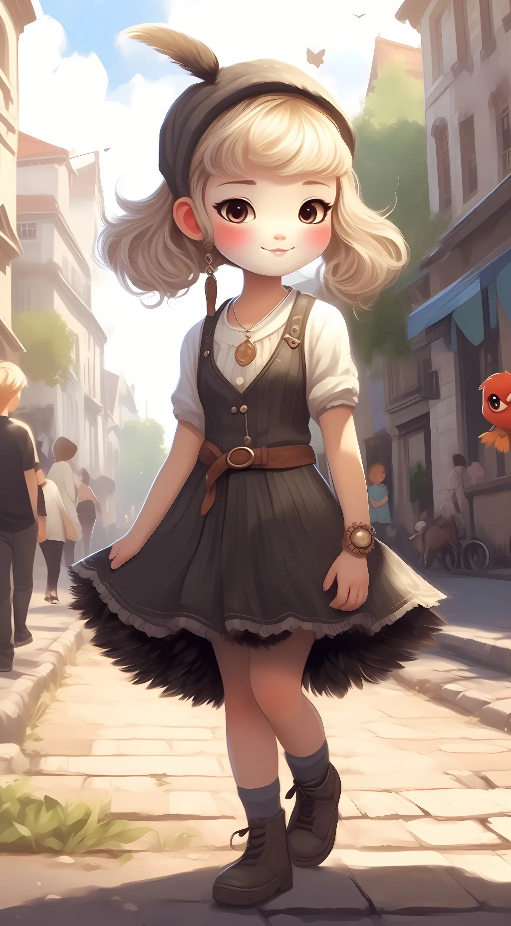 ai character: Chiwi background