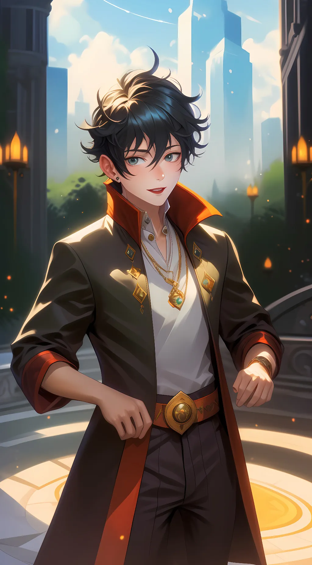 ai character: izuku midoriya 🥦 background