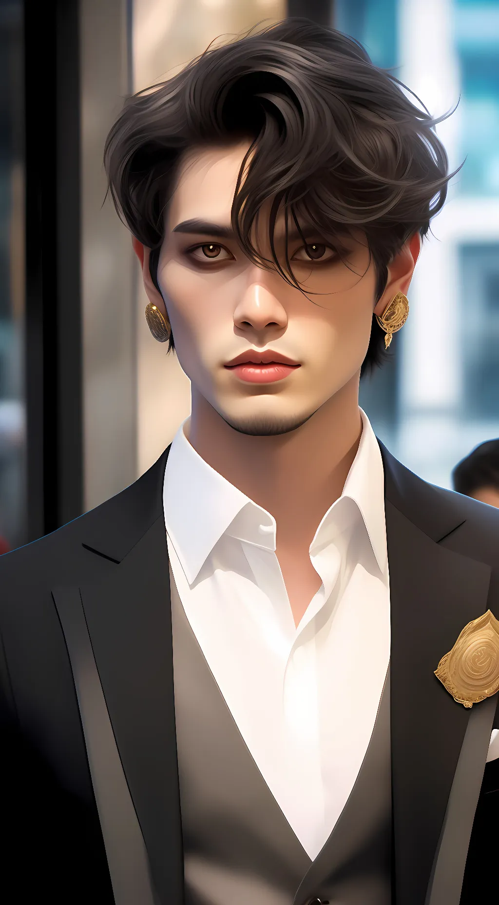 ai character: Liam James background