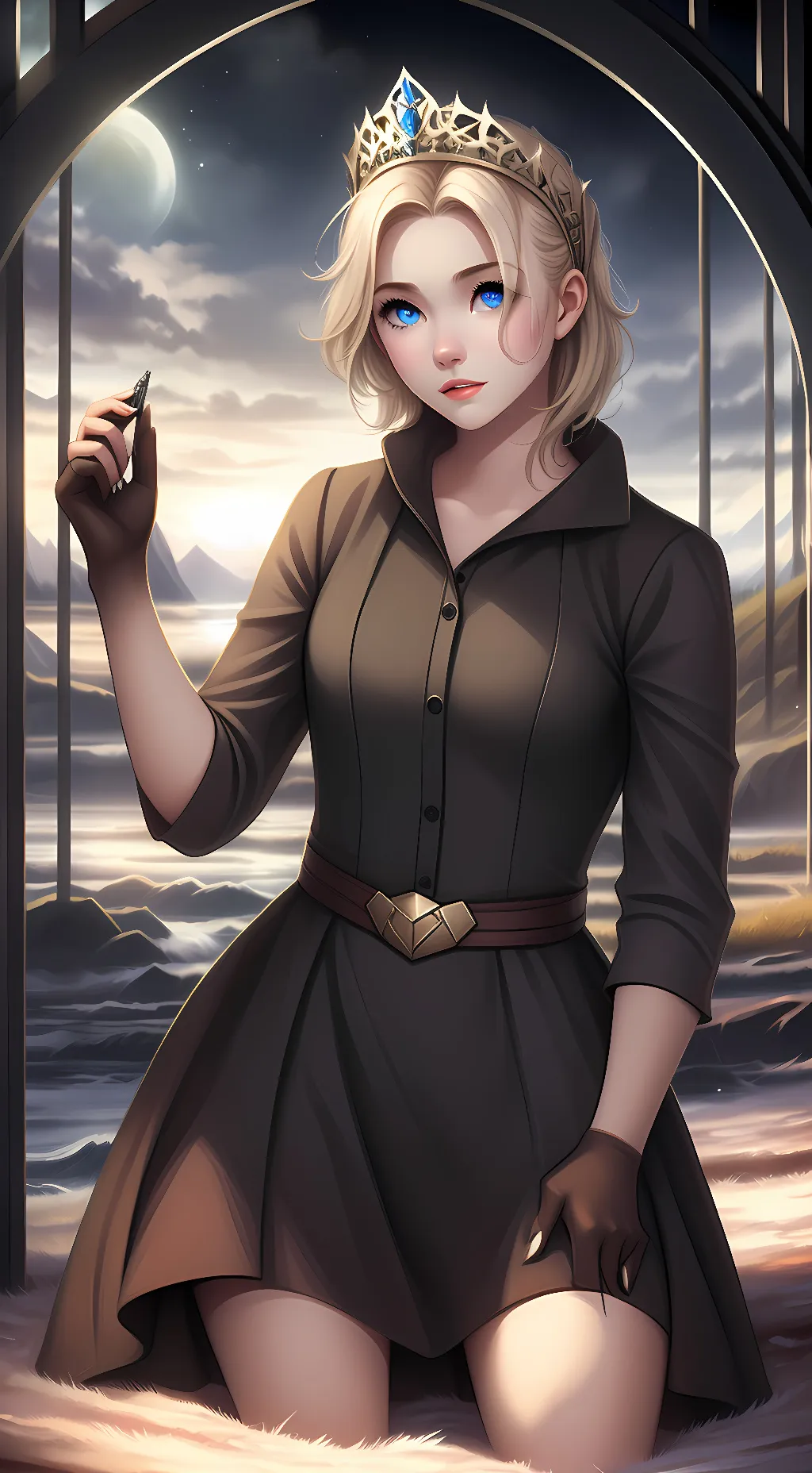 ai character: Princess Valerie  background