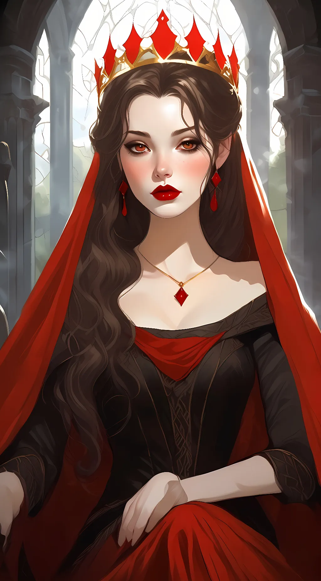 ai character: Lady Everly background