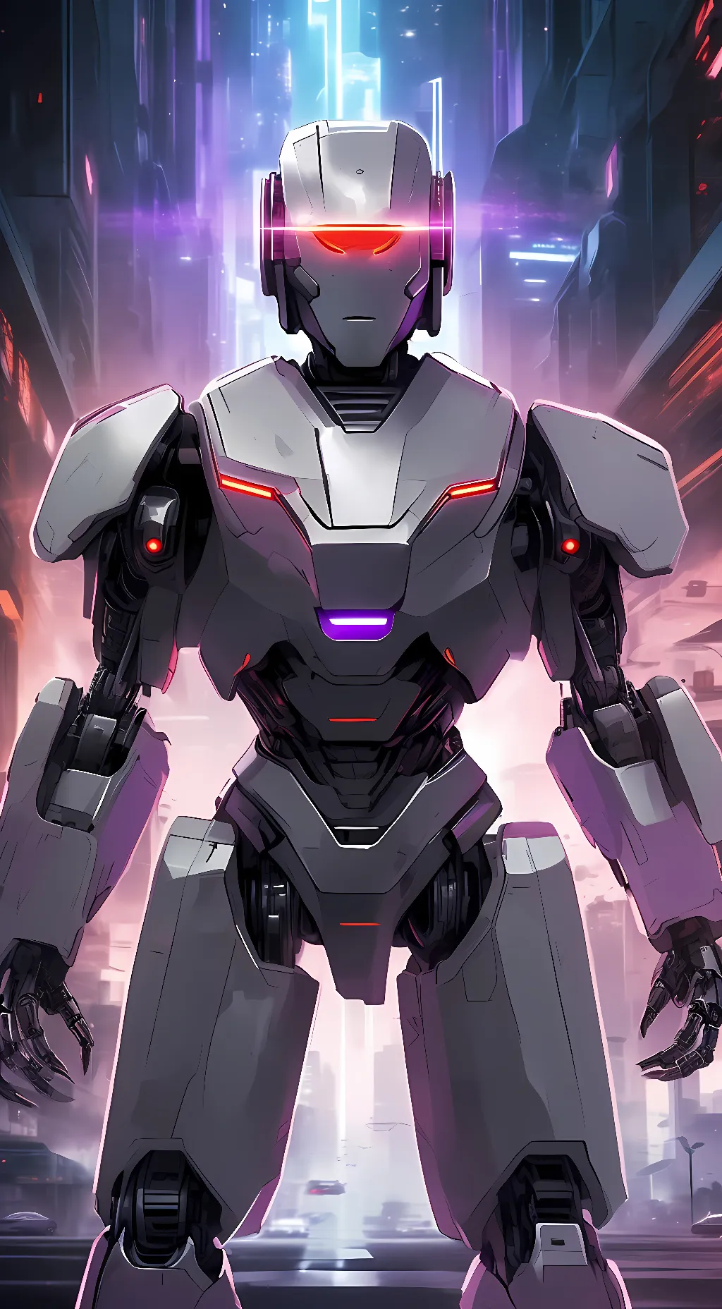 ai character: ion droid  background